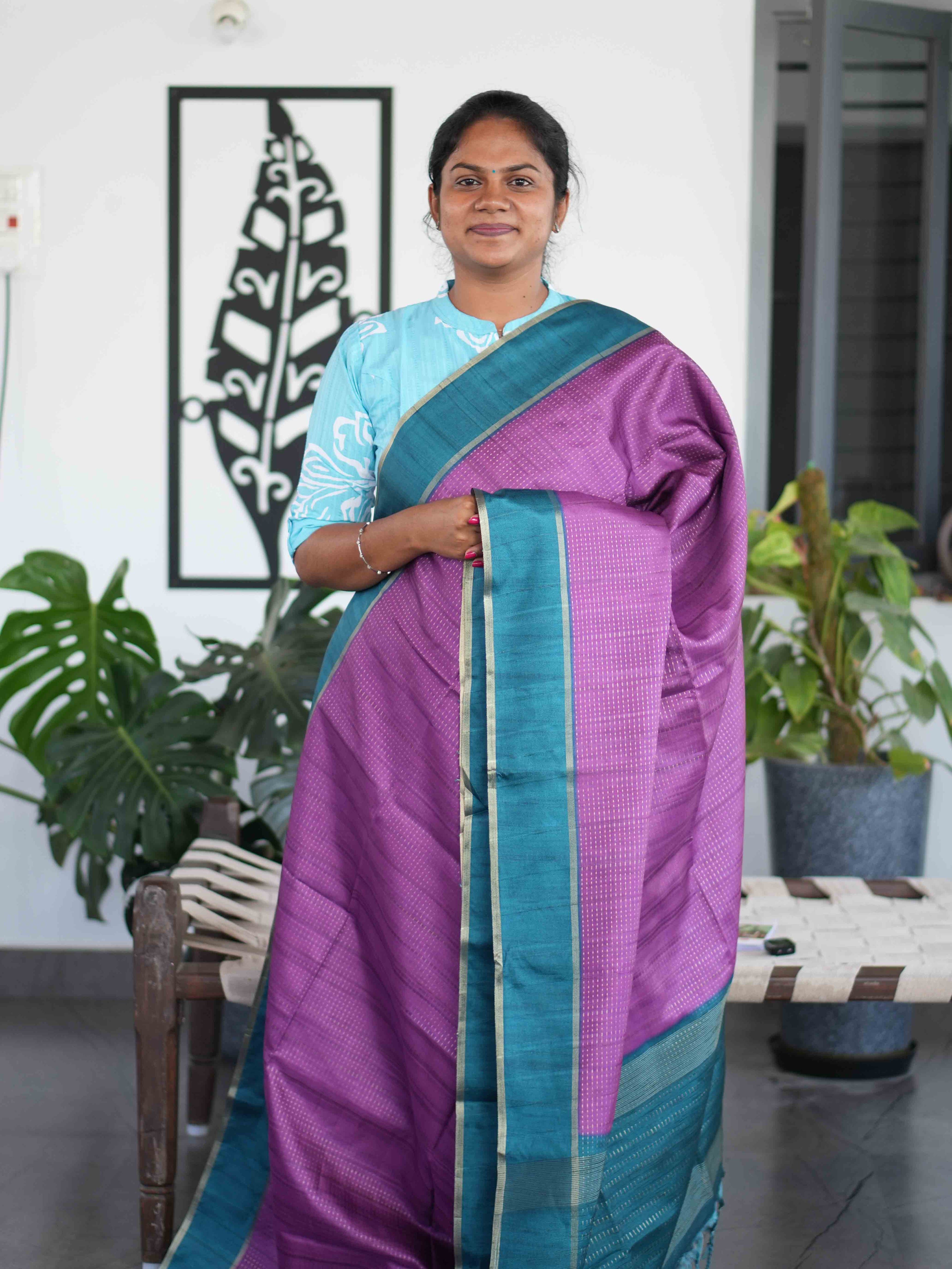 Semi Tussar Sarees Timeless Splendor / SKU204 – 5