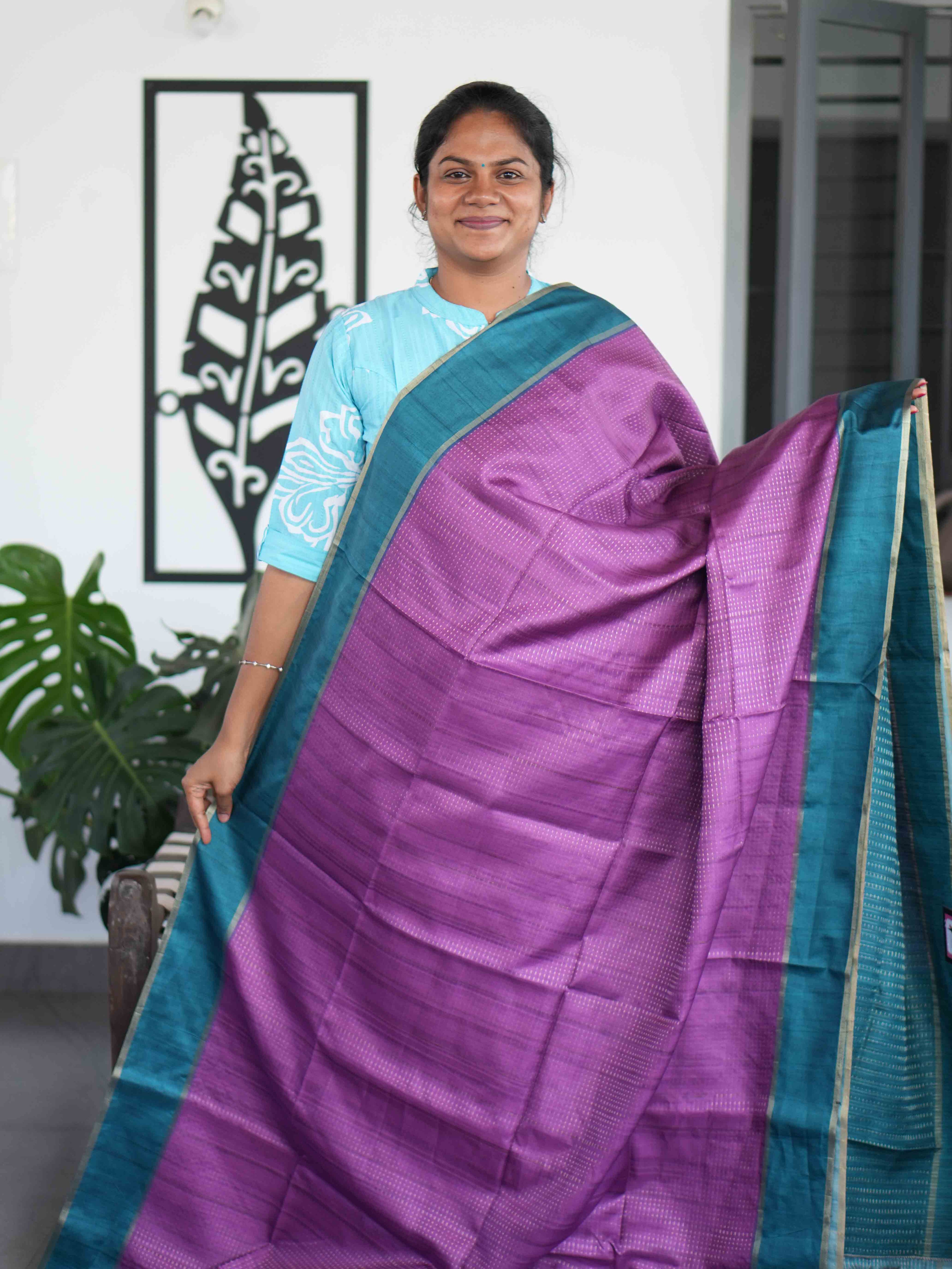 Semi Tussar Sarees Timeless Splendor / SKU204 – 5