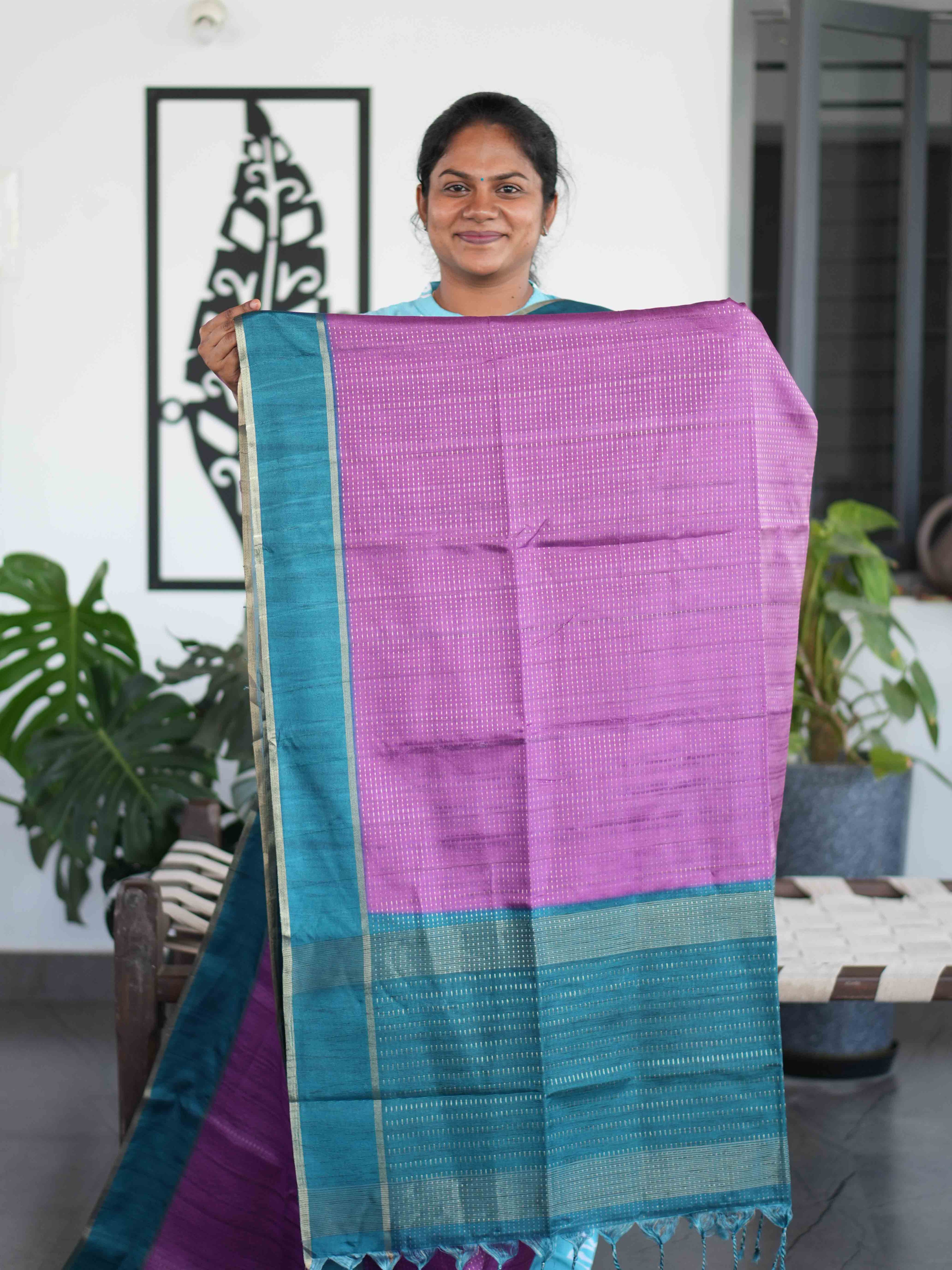 Semi Tussar Sarees Timeless Splendor / SKU204 – 5