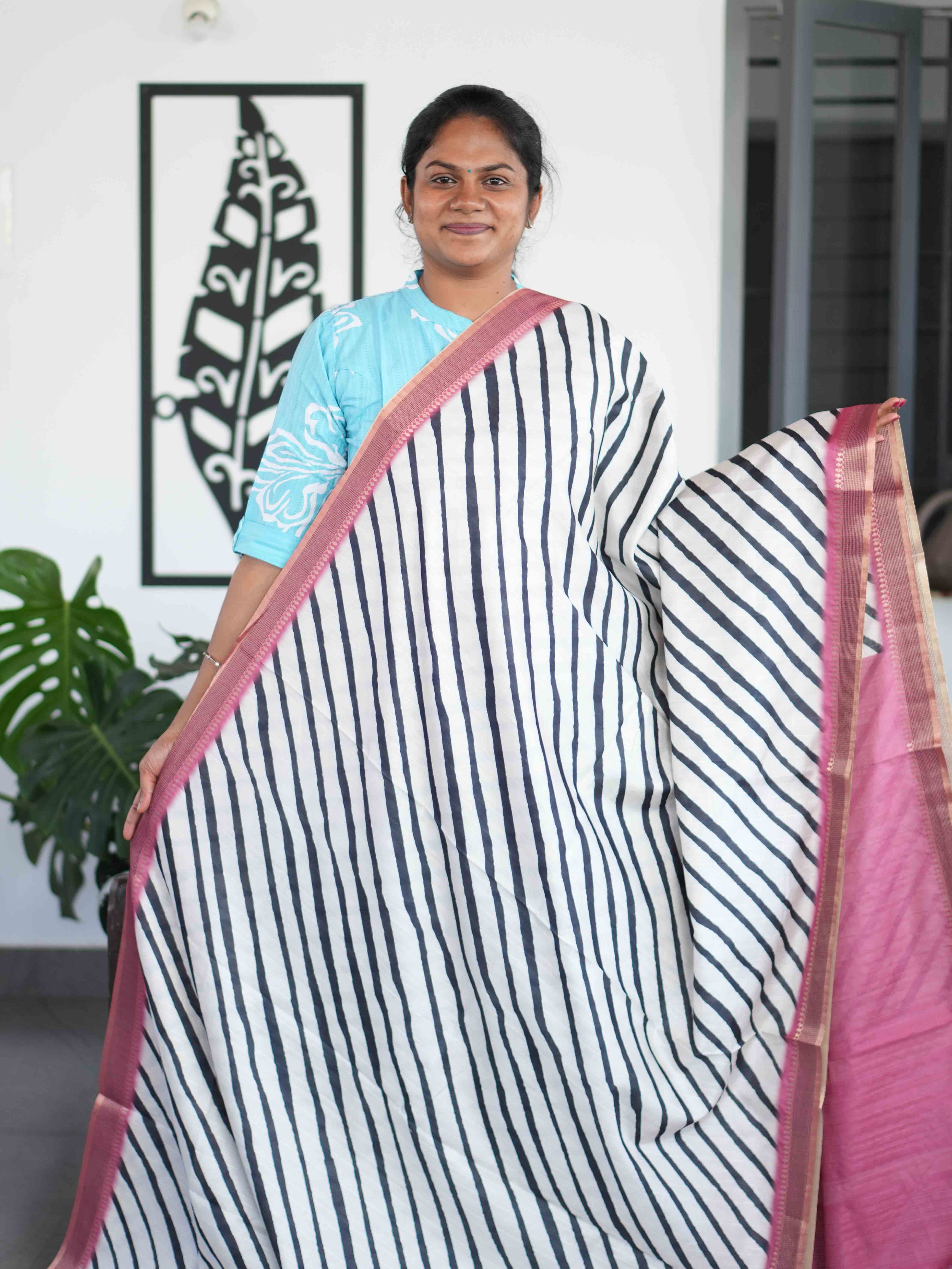 Bamboo Tussar Sarees Natural Elegance / SKU204 – 11
