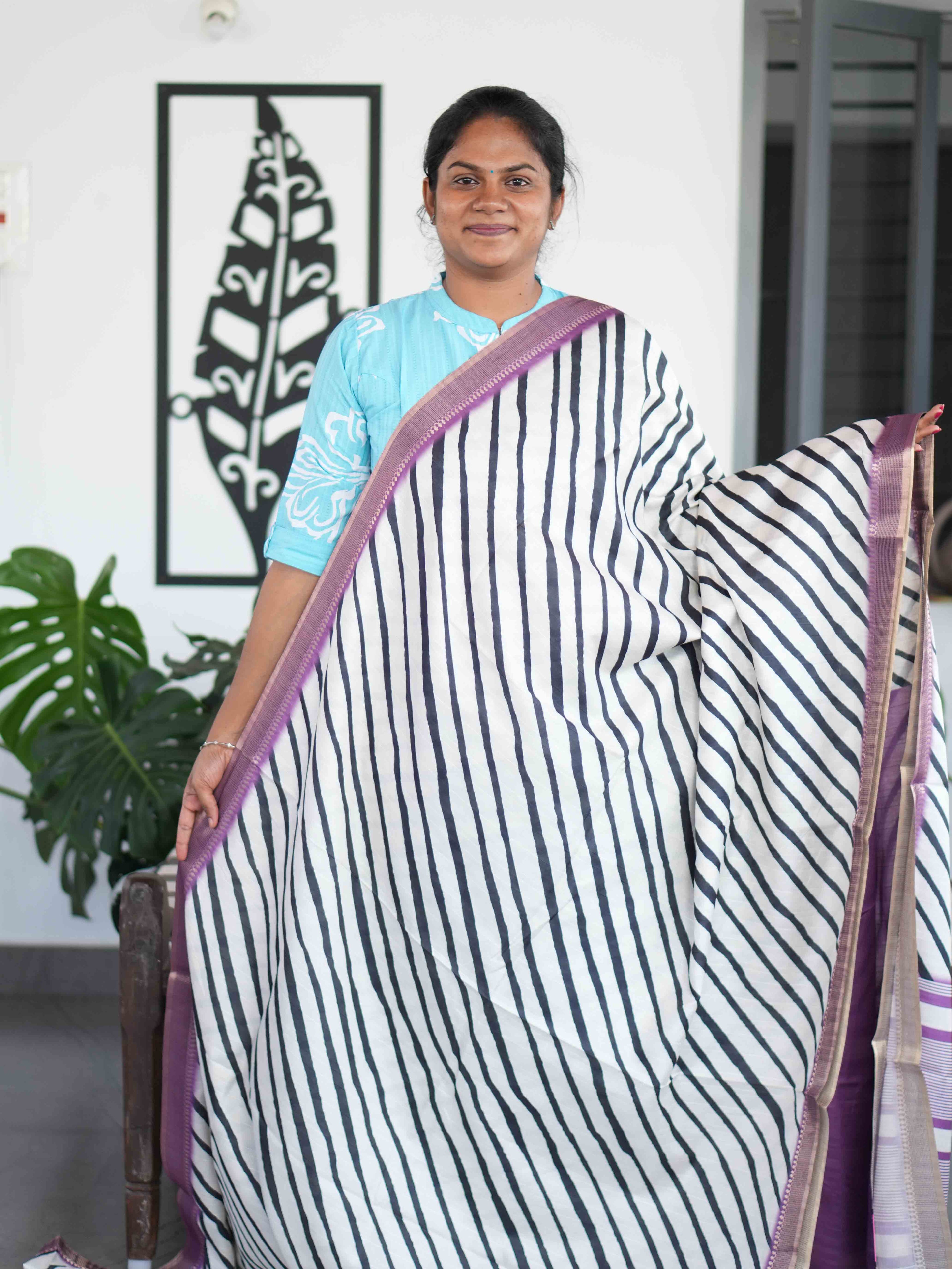 Bamboo Tussar Sarees Eco Grace / SKU204 – 12