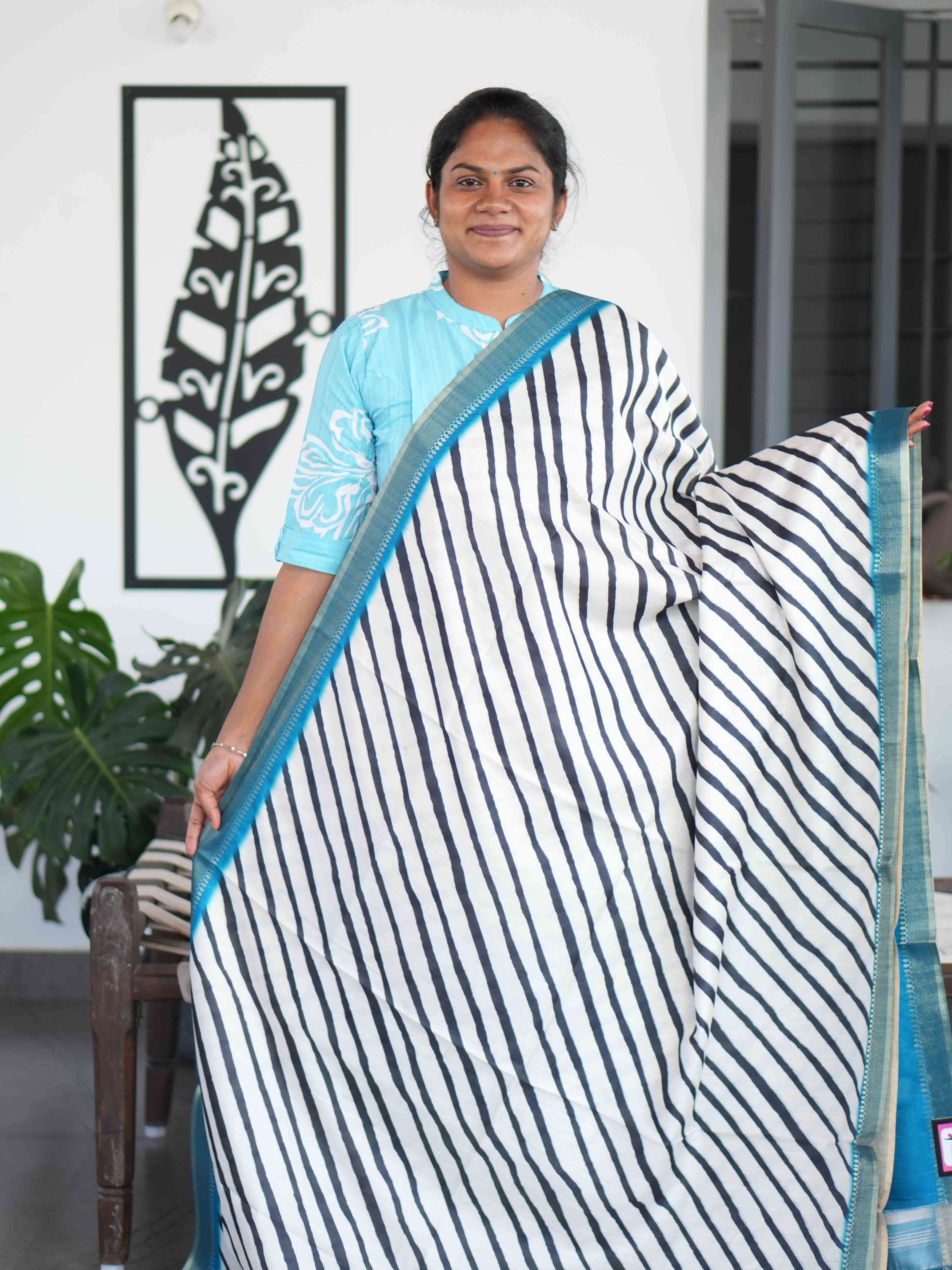 Bamboo Tussar Sarees Timeless Weave / SKU204 – 13