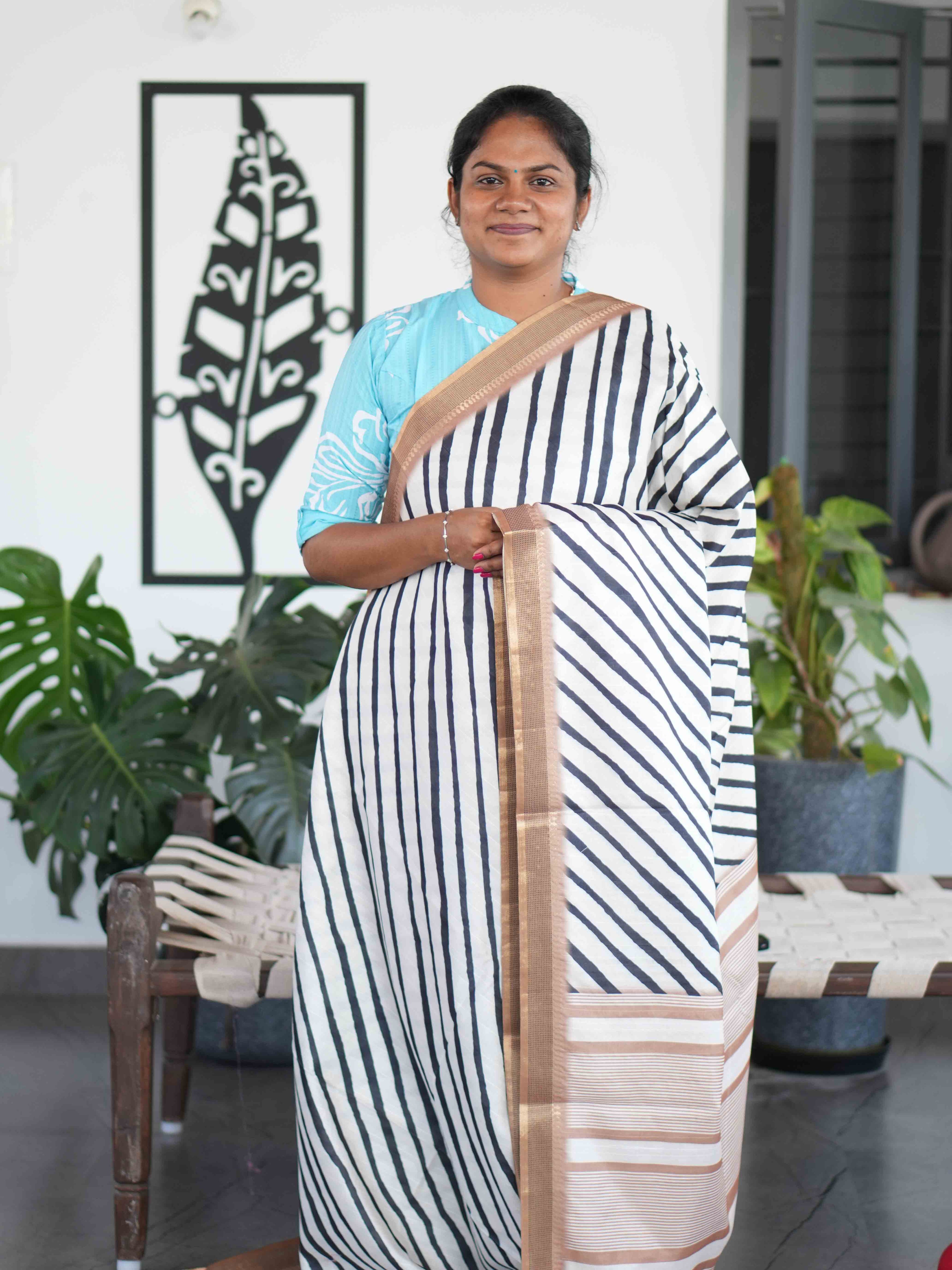 Bamboo Tussar Sarees Serene Charm / SKU204 – 14