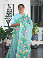Linen Cotton Sarees Elegant Weave / SKU205 – 3