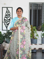 Linen Cotton Sarees Natural Elegance / SKU205 – 6