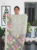 Linen Cotton Sarees Natural Elegance / SKU205 – 6