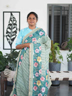 Linen Cotton Sarees Serene Style / SKU205 – 7