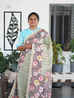 Linen Cotton Sarees Signature Grace / SKU205 – 11