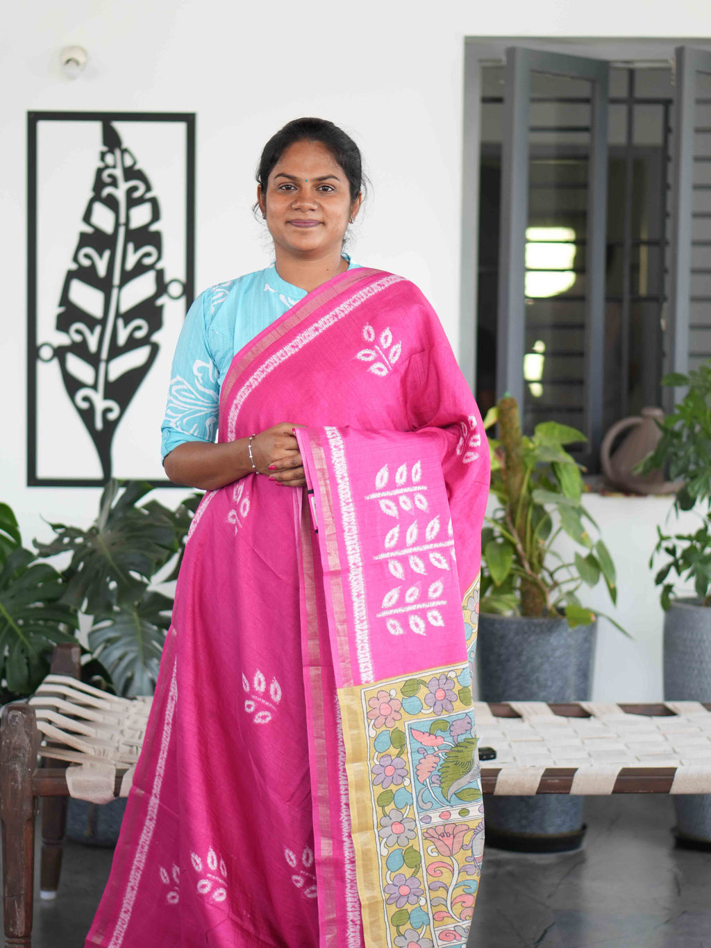 Art Tussar Sarees Timeless Canvas / SKU206 – 9