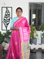 Art Tussar Sarees Timeless Canvas / SKU206 – 9