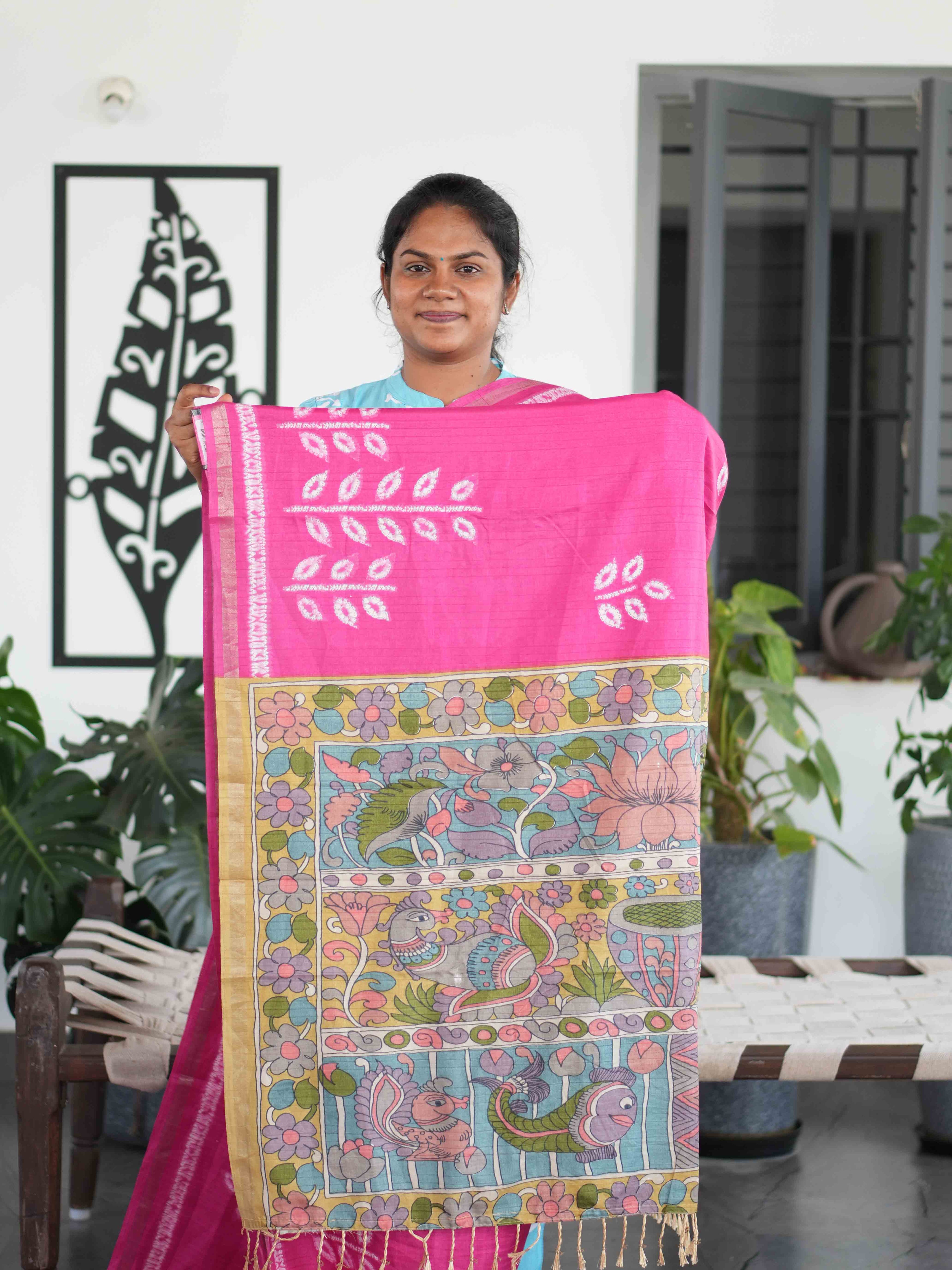 Art Tussar Sarees Timeless Canvas / SKU206 – 9