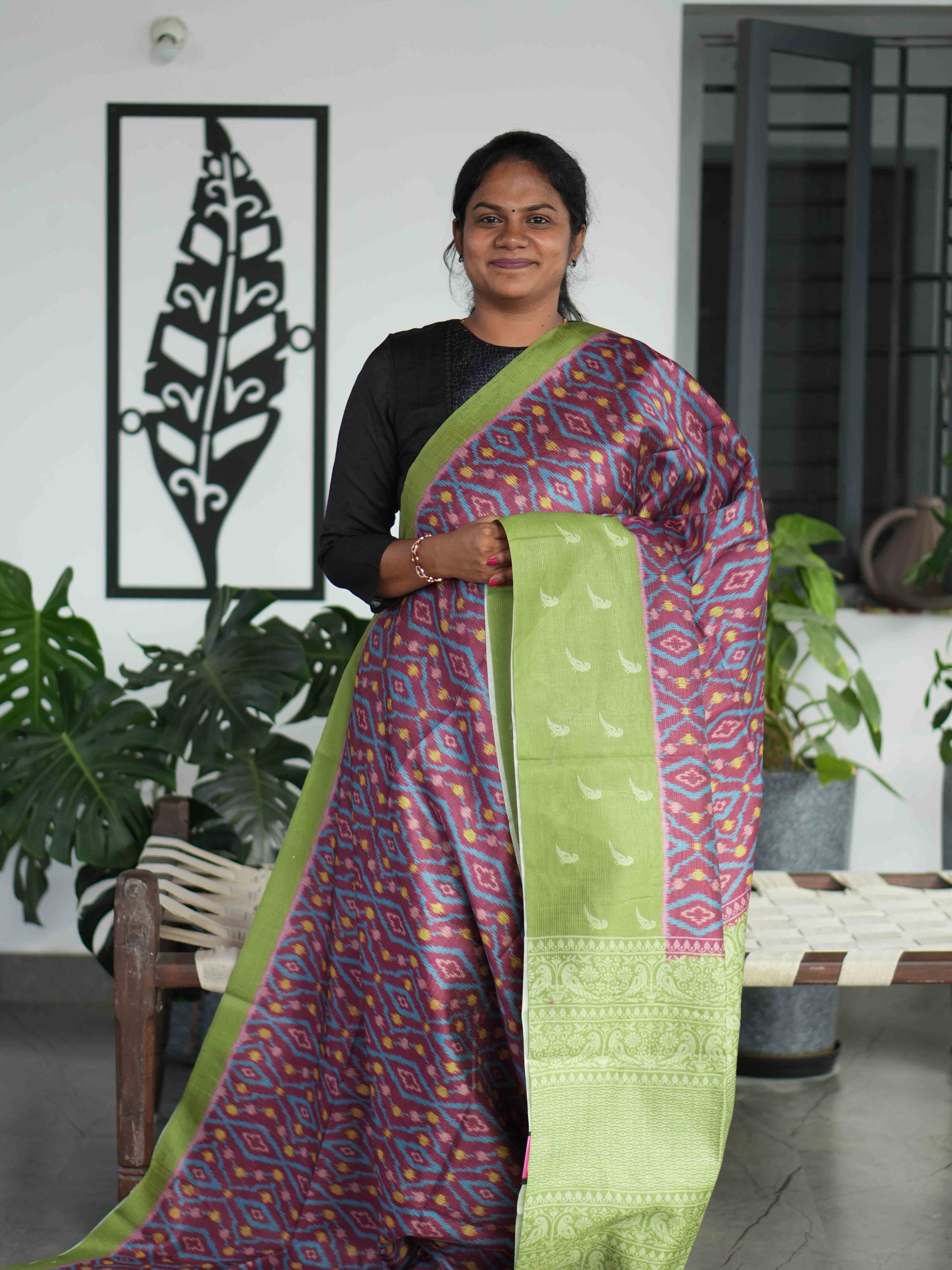 Tissue Bhukara Sarees Elegant Glow / SKU207 – 1