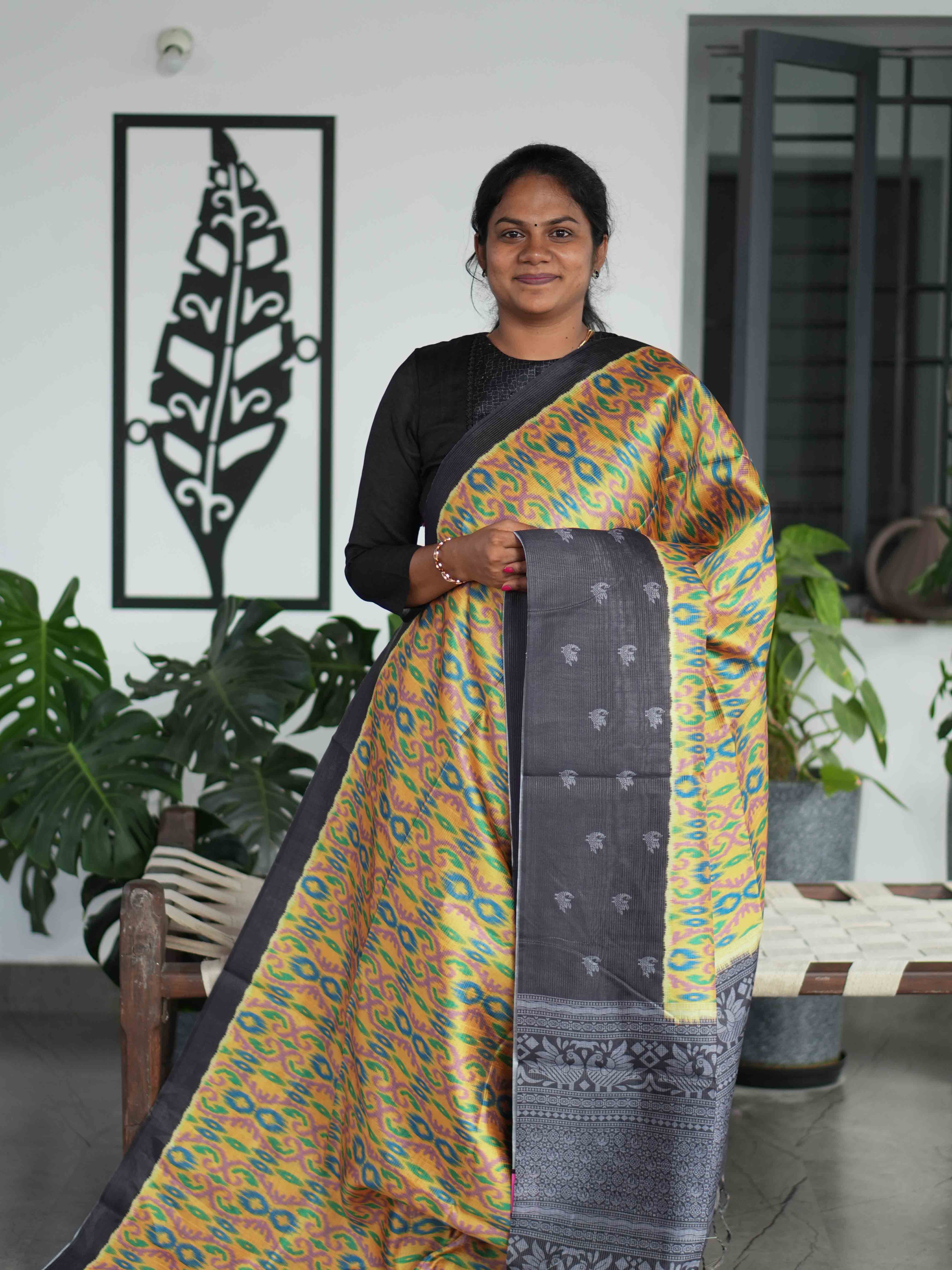 Tissue Bhukara Sarees Graceful Weave / SKU207 – 3