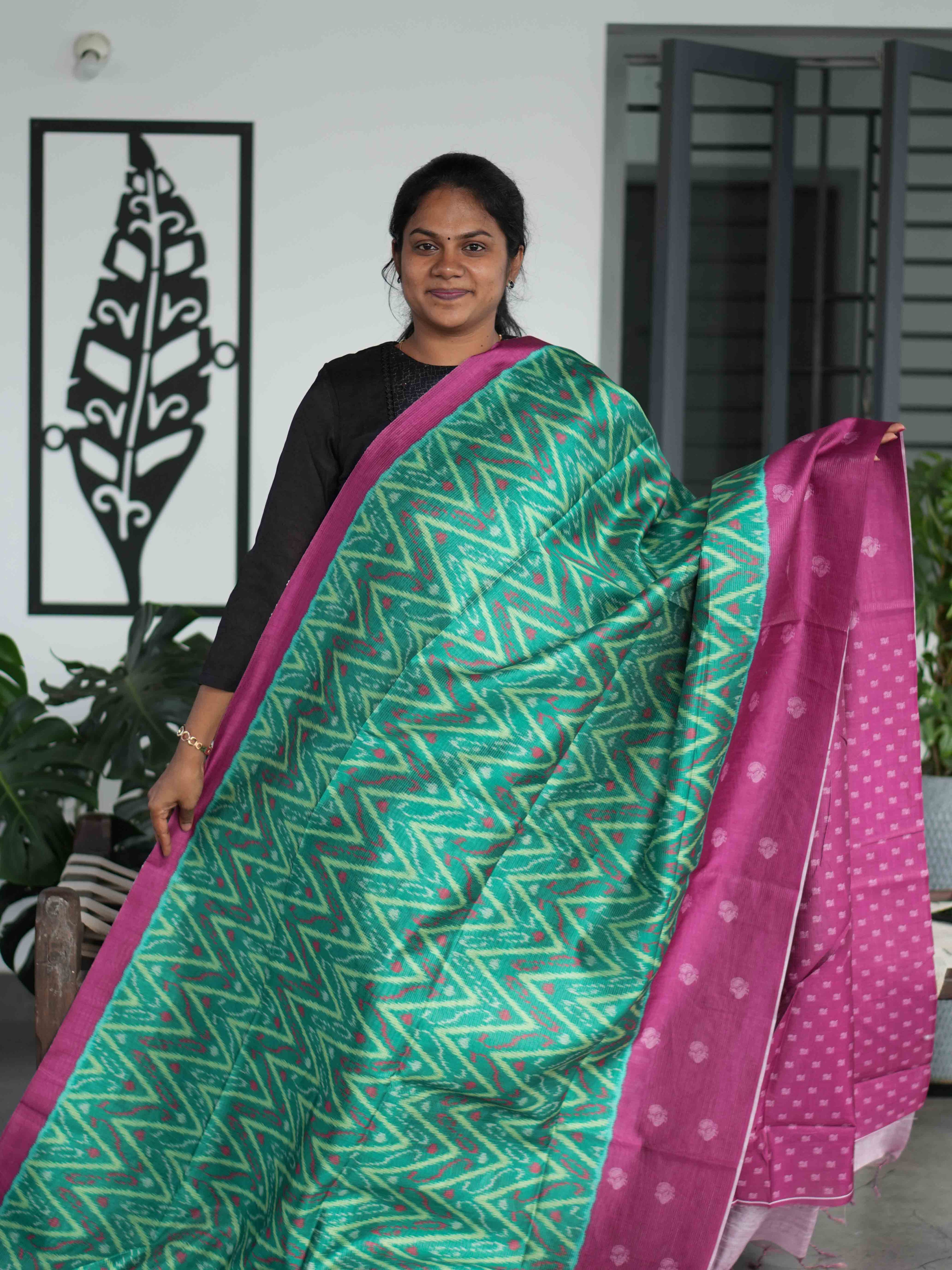 Tissue Bhukara Sarees Royal Texture / SKU207 – 5