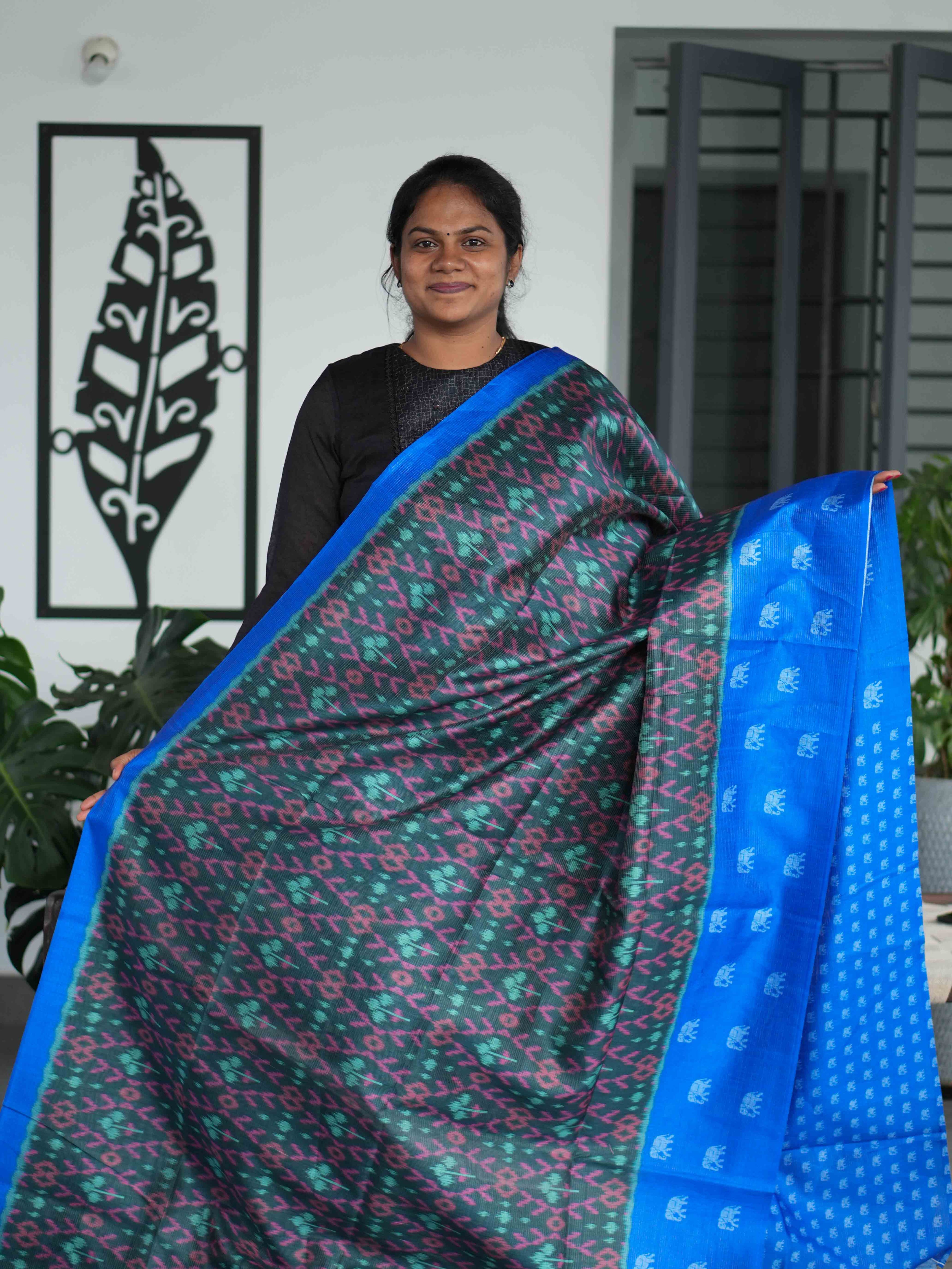 Tissue Bhukara Sarees Heritage Glow / SKU207 – 7
