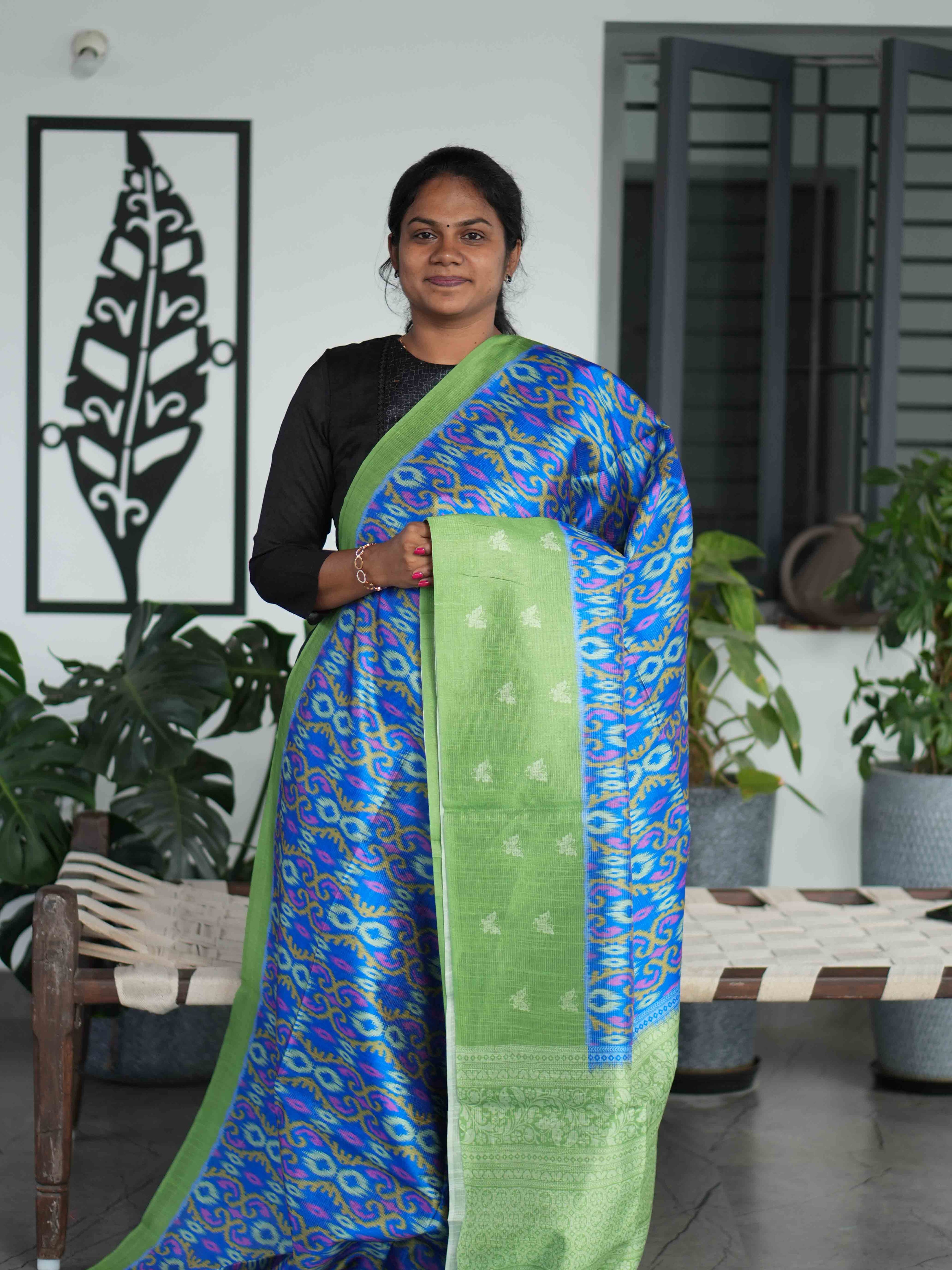 Tissue Bhukara Sarees Refined Elegance / SKU207 – 8