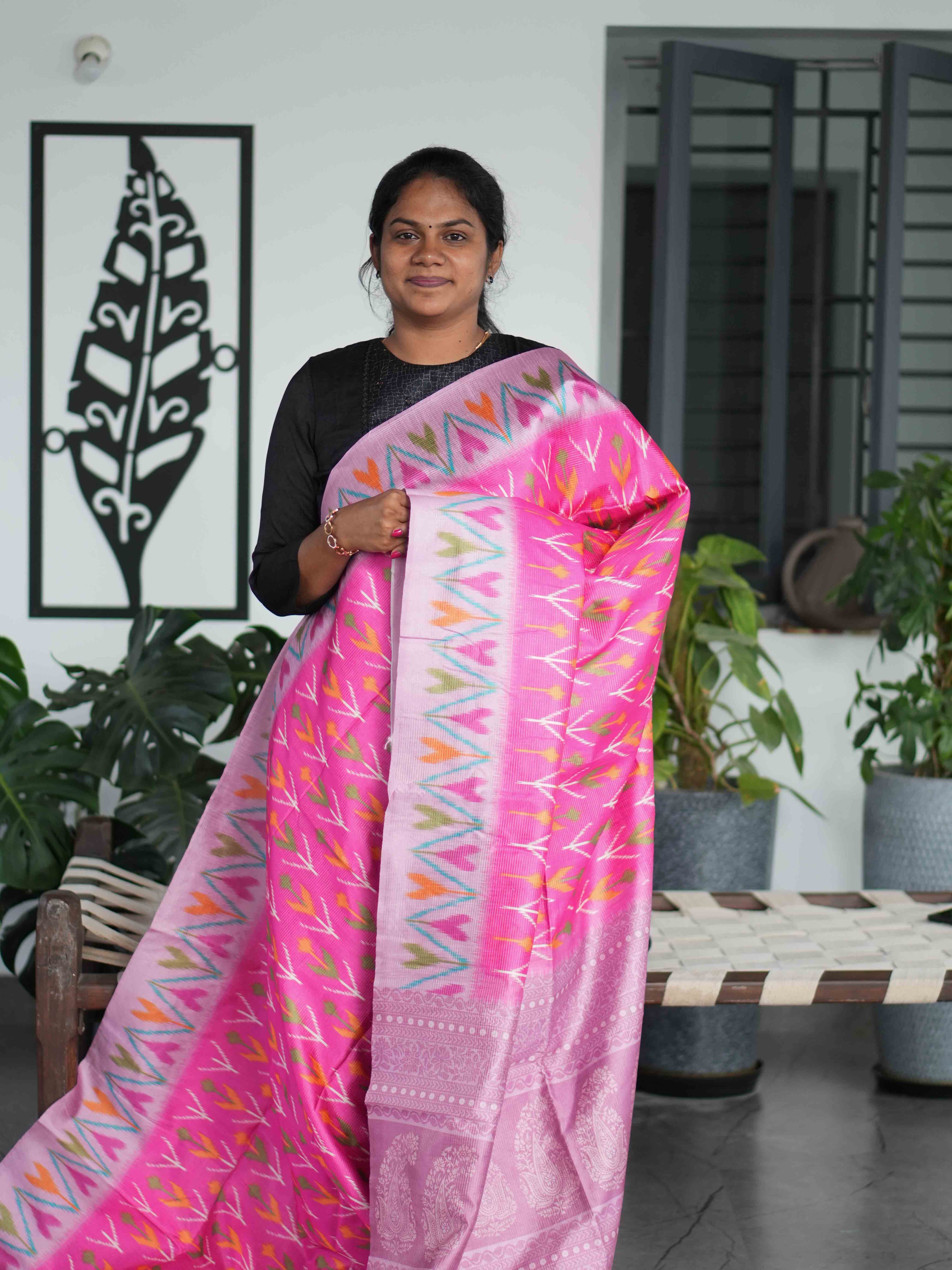 Tissue Bhukara Sarees Elegant Harmony / SKU207 – 11