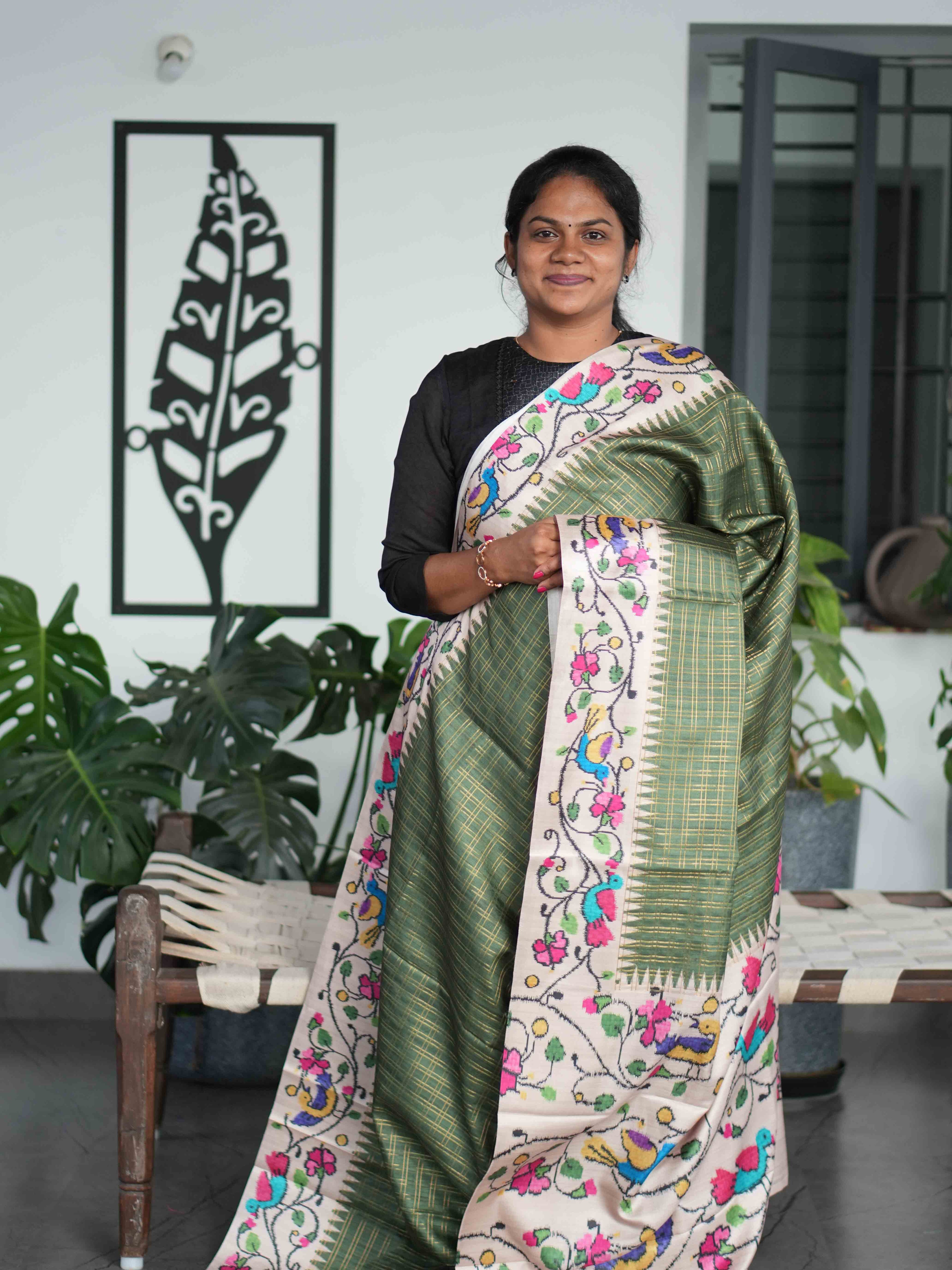 Printed Patola Sarees Heritage Prints / SKU208 – 13