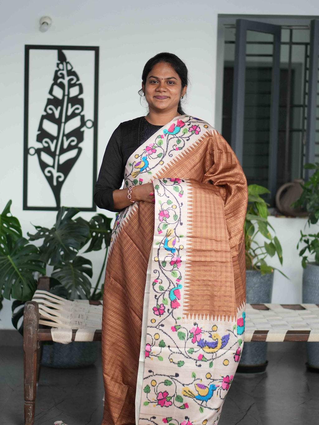 Printed Patola Sarees Regal Motifs / SKU208 – 14