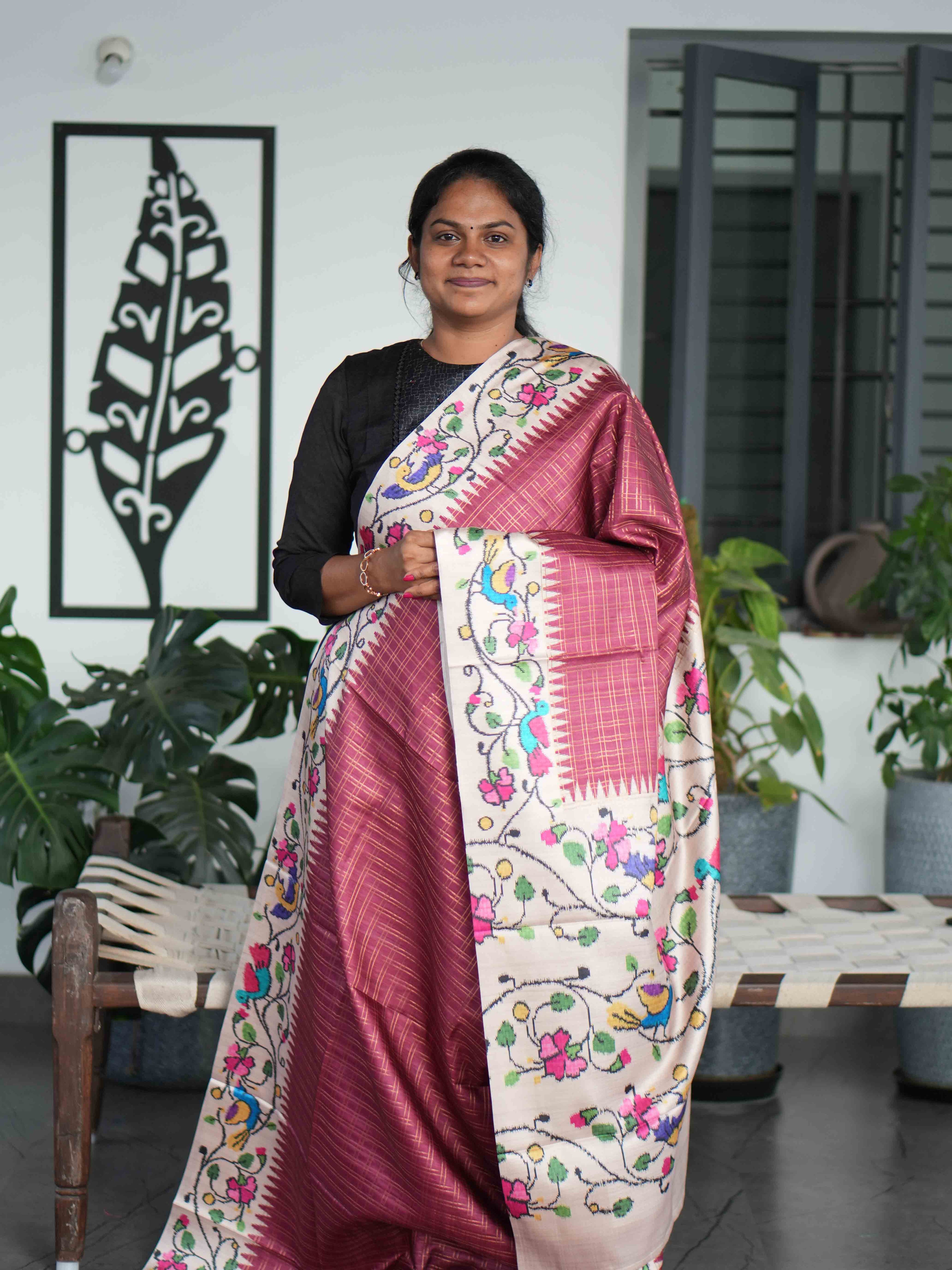 Printed Patola Sarees Timeless Tradition / SKU208 – 15