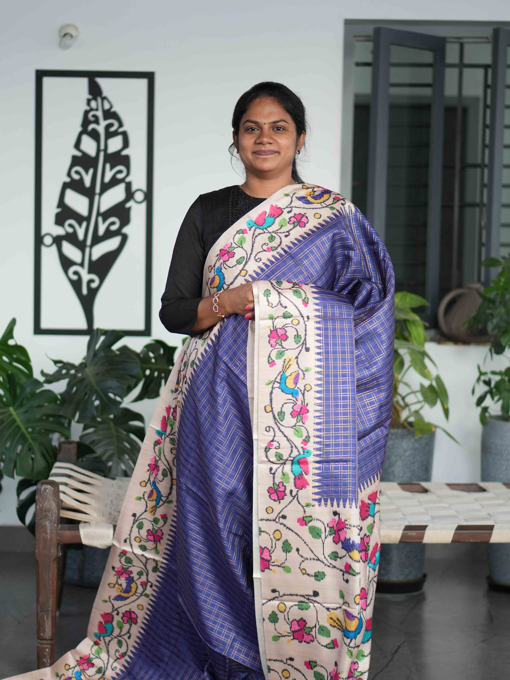 Printed Patola Sarees Royal Canvas / SKU208 – 16