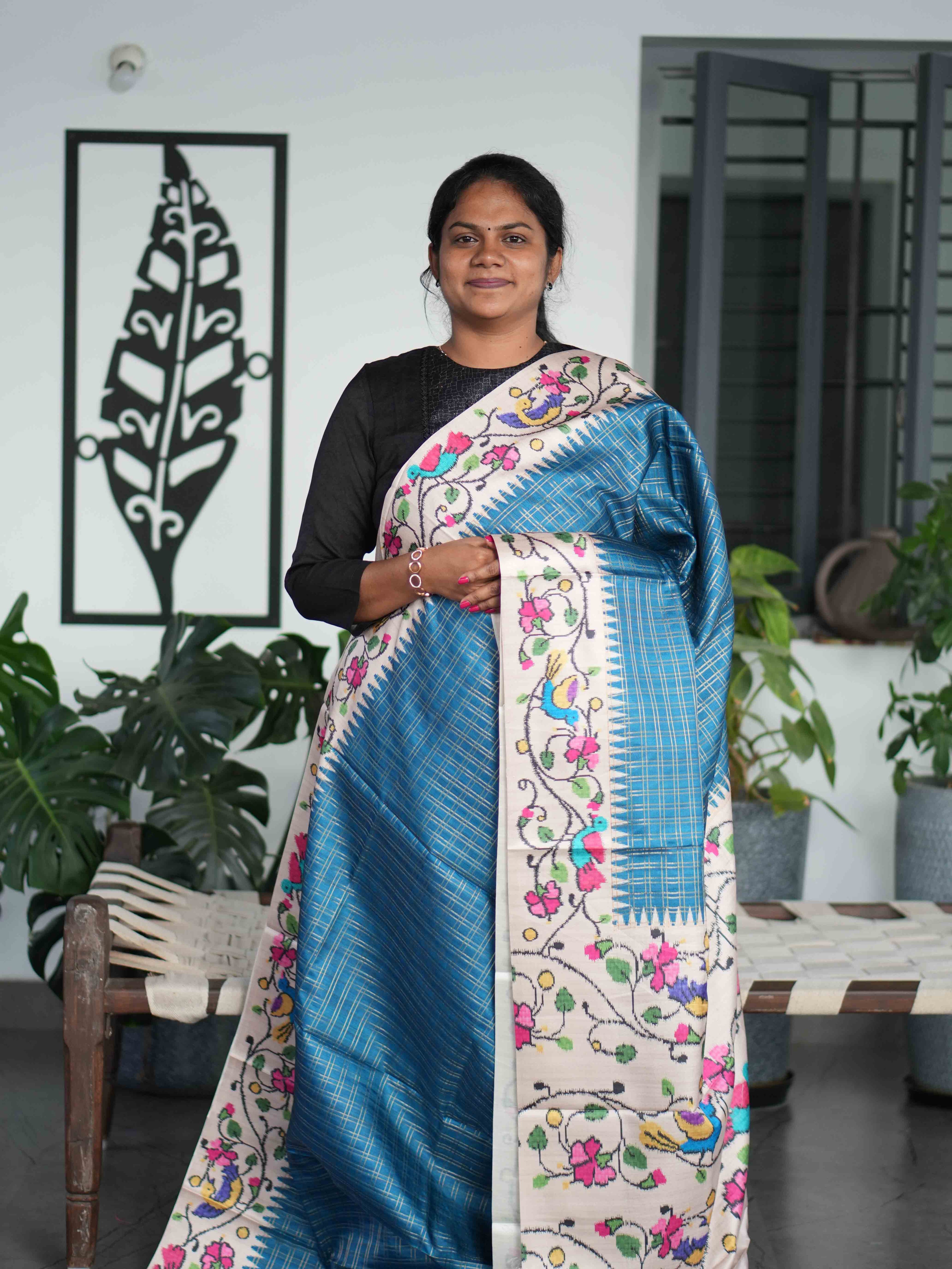 Printed Patola Sarees Artistic Heritage / SKU208 – 17