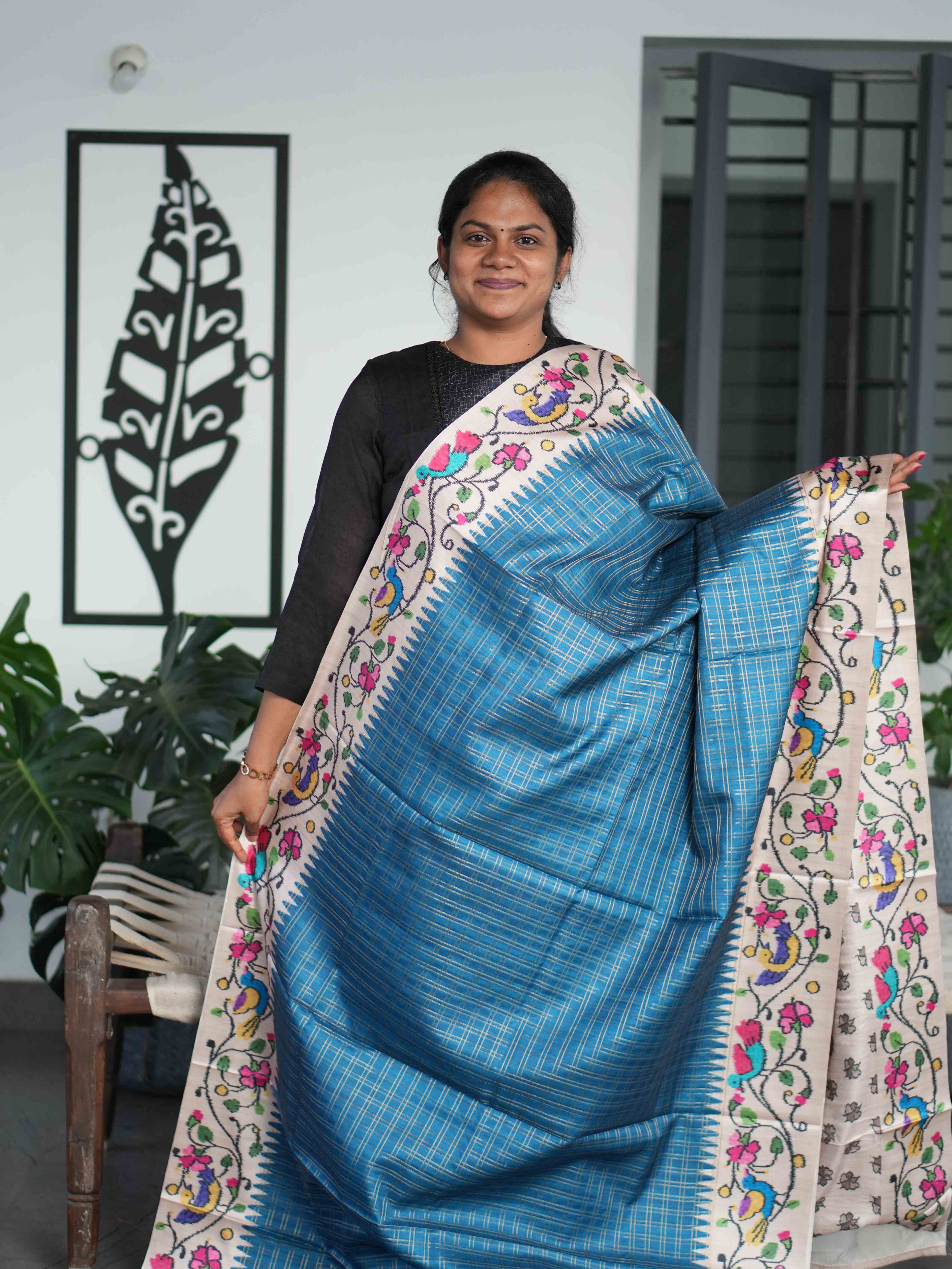 Printed Patola Sarees Artistic Heritage / SKU208 – 17