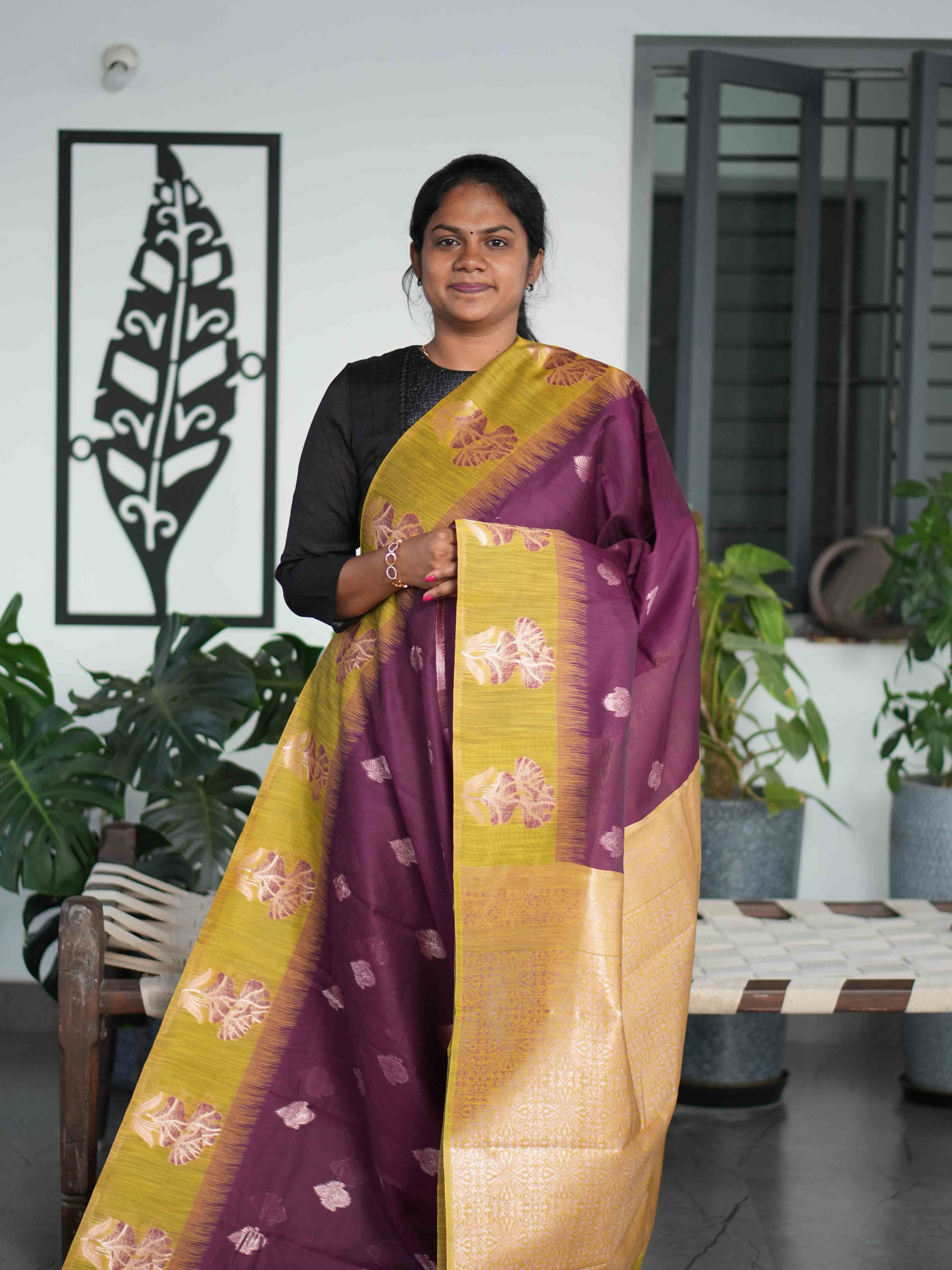 Silk Cotton Sarees Classic Grace / SKU208 – 1