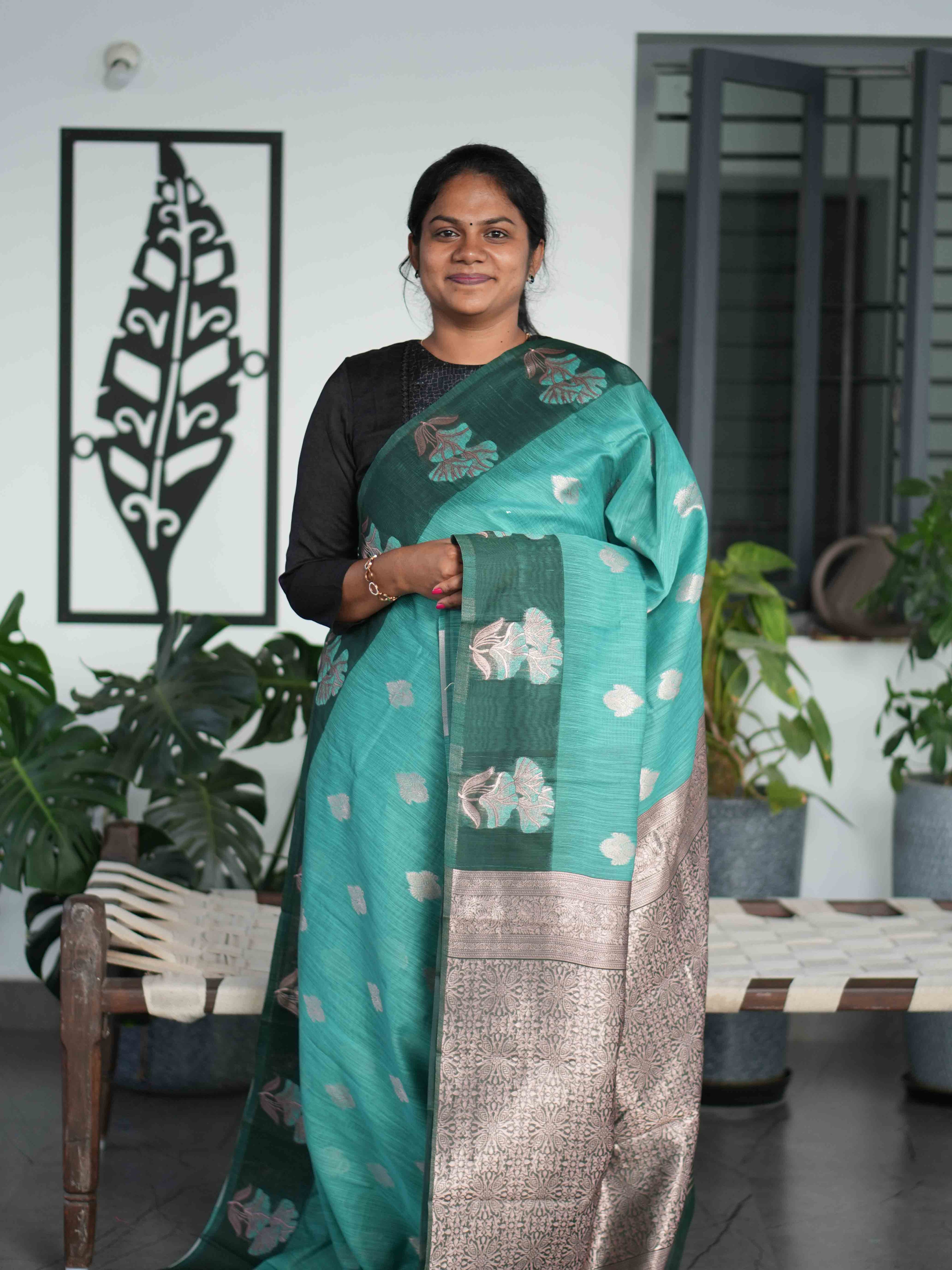 Silk Cotton Sarees Heritage Charm / SKU208 – 3
