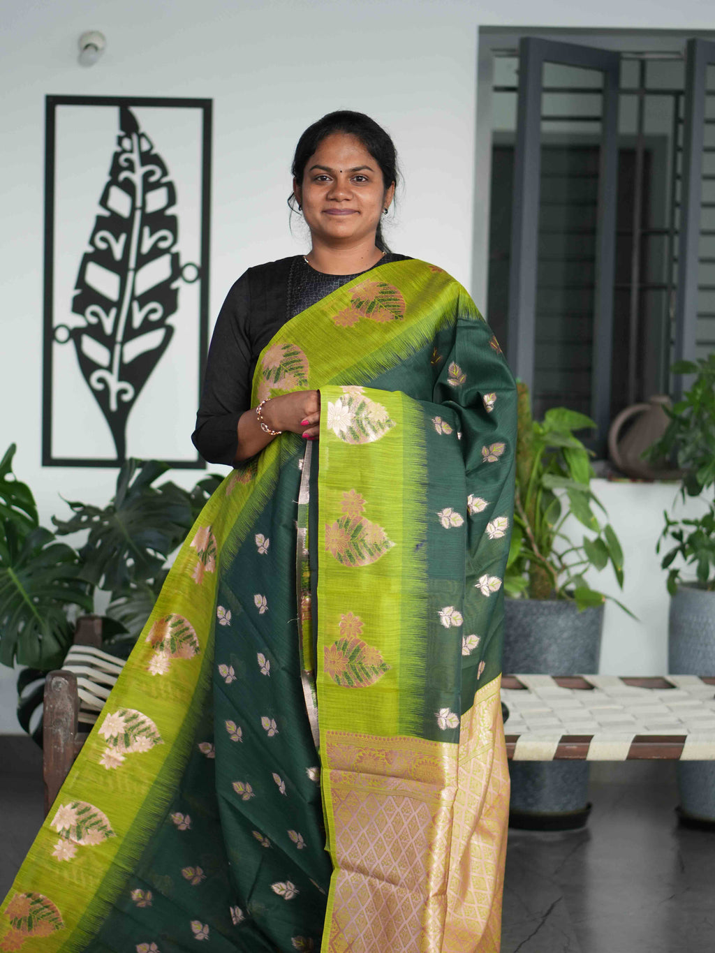 Silk Cotton Sarees Golden Heritage / SKU208 – 10