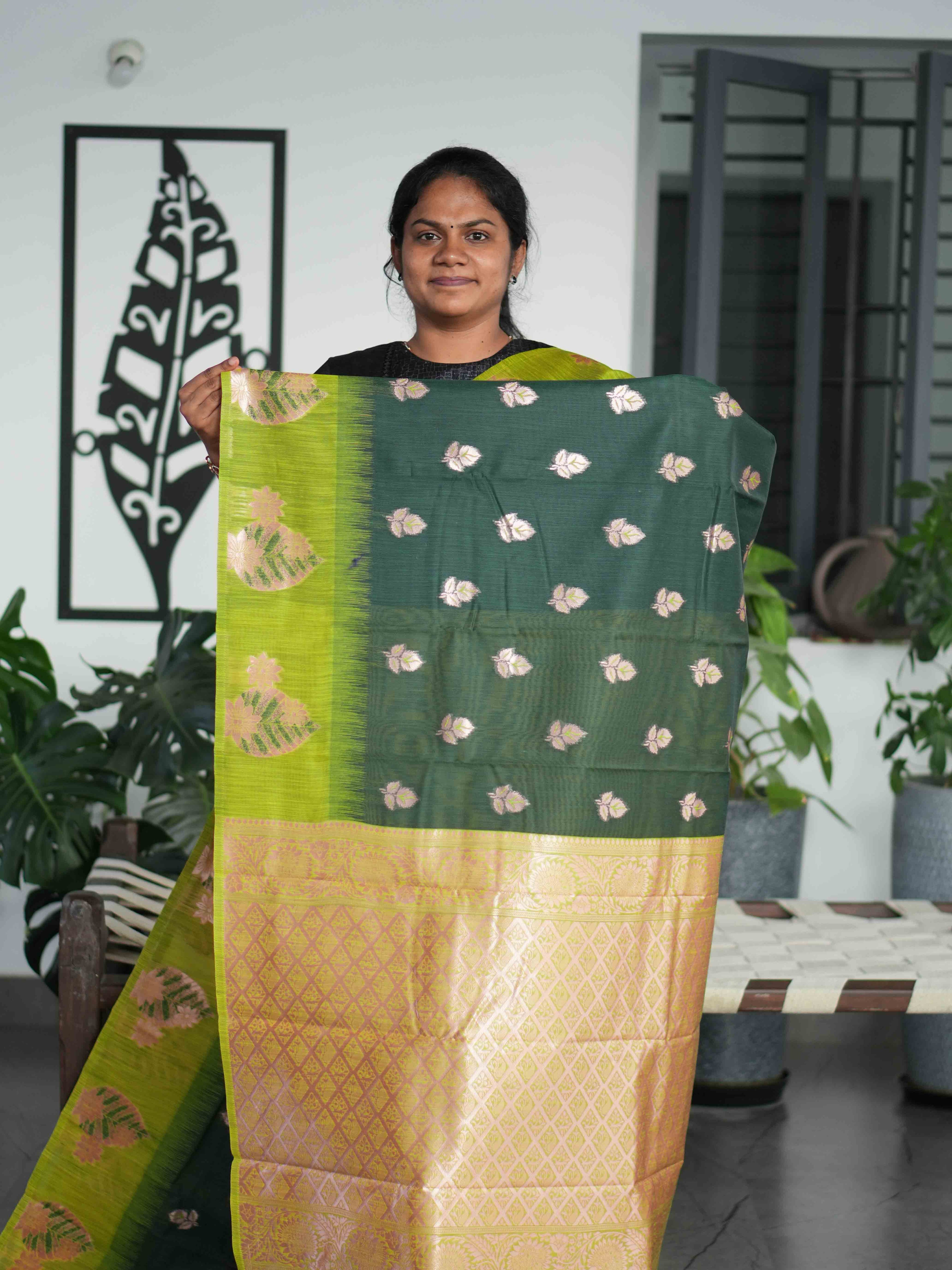 Silk Cotton Sarees Golden Heritage / SKU208 – 10