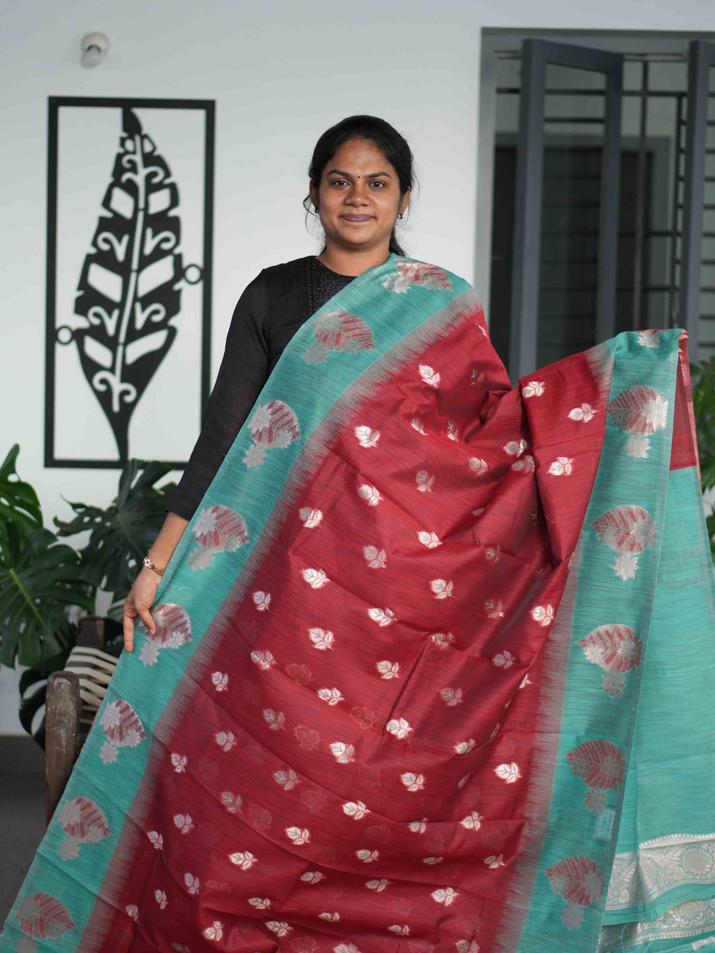 Silk Cotton Sarees Serene Elegance / SKU208 – 11