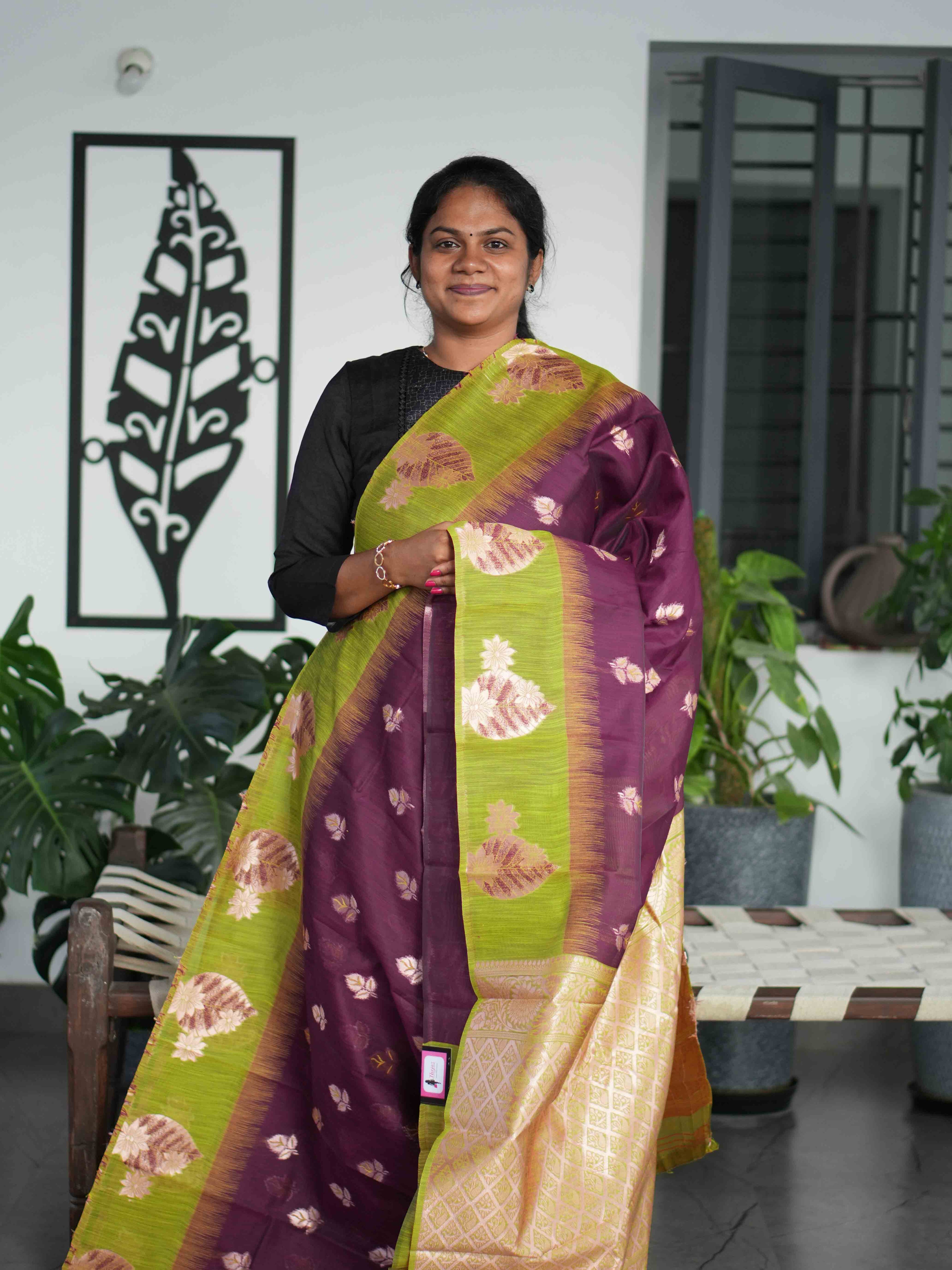 Silk Cotton Sarees Majestic Grace / SKU208 – 12