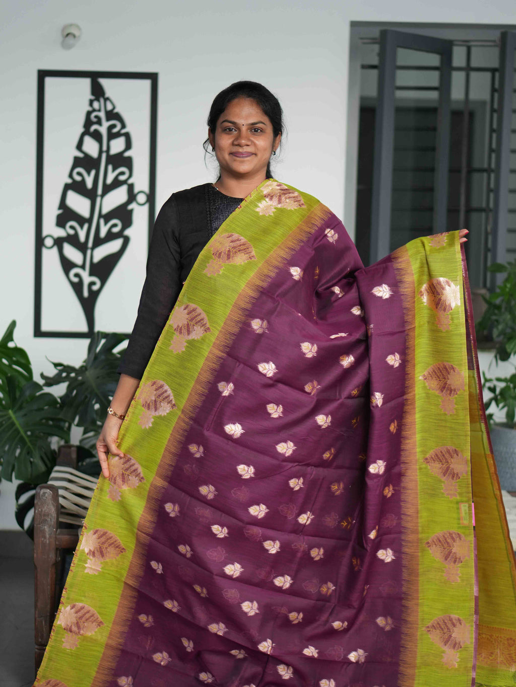 Silk Cotton Sarees Majestic Grace / SKU208 – 12