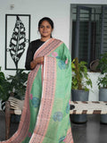 Linen Cotton Sarees Heritage Comfort / SKU209 – 3