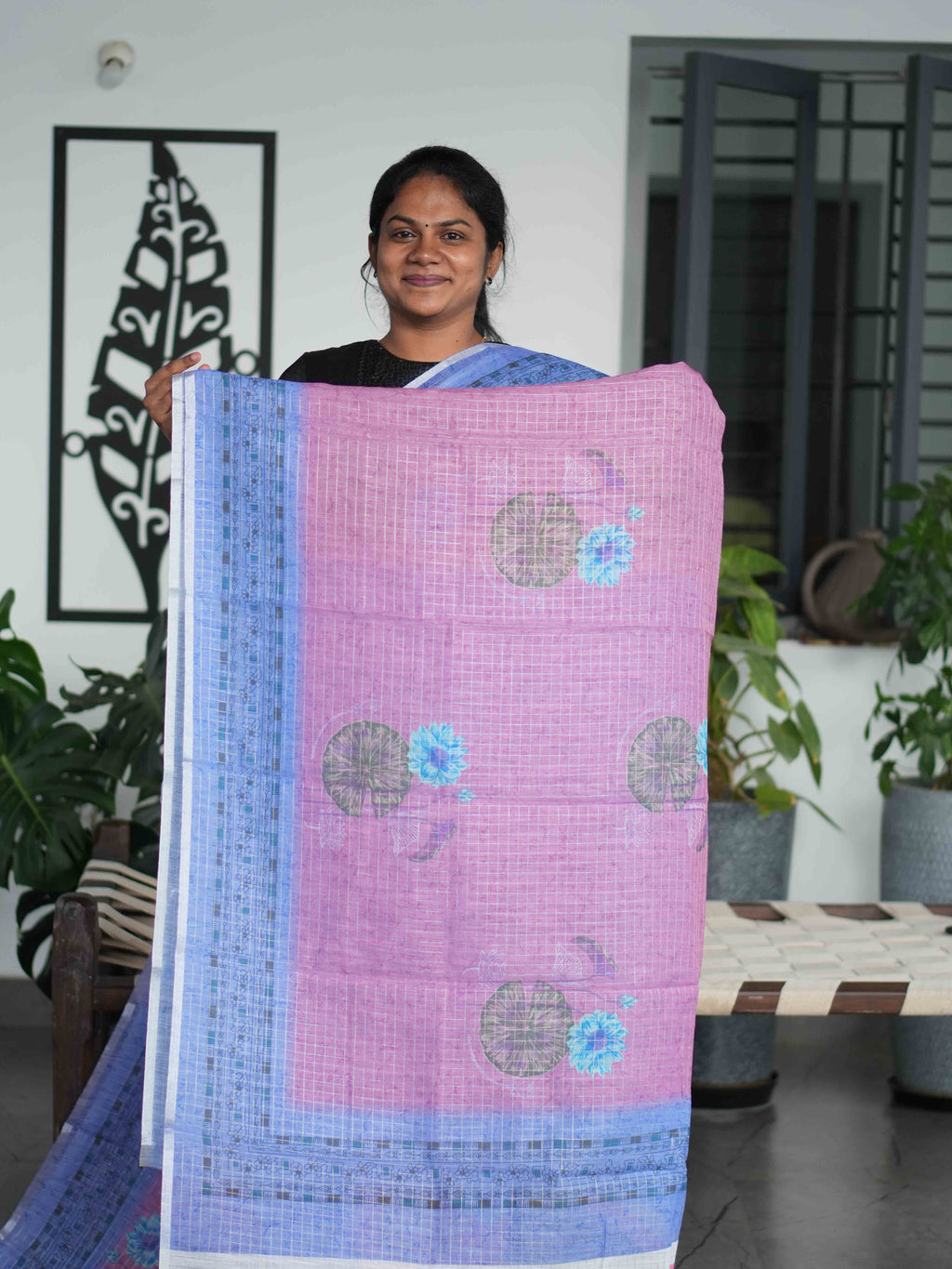 Linen Cotton Sarees Classic Breeze / SKU209 – 4