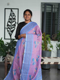 Linen Cotton Sarees Refined Heritage / SKU209 – 6