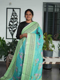 Linen Cotton Sarees Elegant Harmony / SKU209 – 7