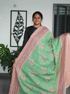 Linen Cotton Sarees Natural Grace / SKU209 – 9