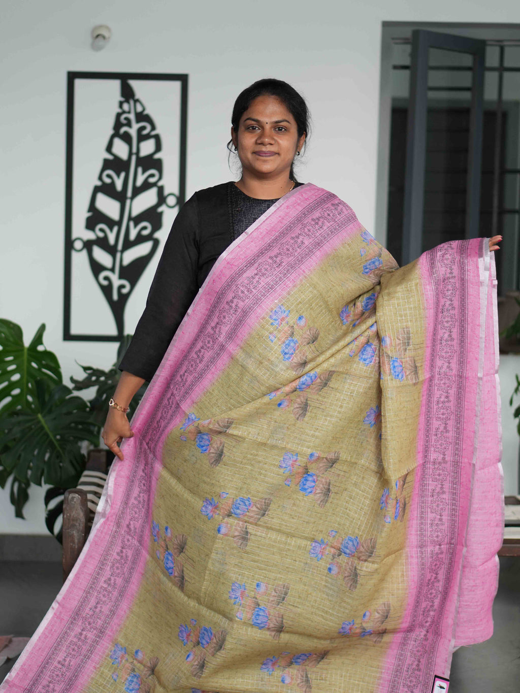 Linen Cotton Sarees Signature Comfort / SKU209 – 10