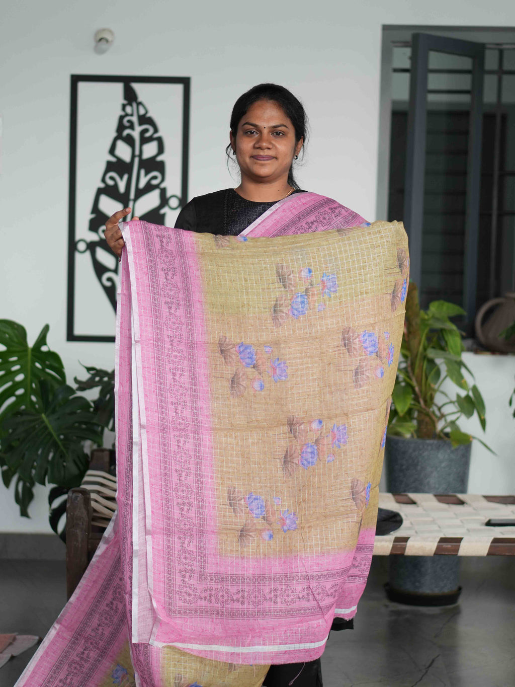 Linen Cotton Sarees Signature Comfort / SKU209 – 10
