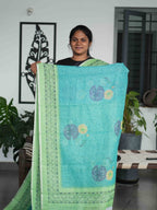 Linen Cotton Sarees Woven Grace / SKU209 – 11