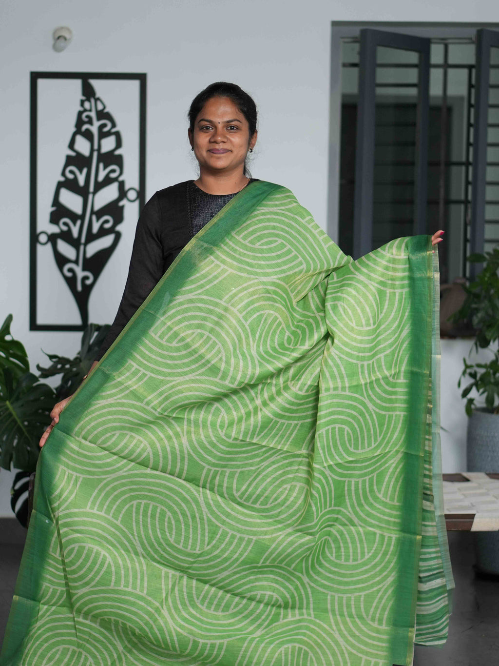 Linen Tissue Sarees Timeless Glow / SKU211 – 15