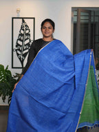 Linen Cotton Sarees Timeless Elegance / SKU211 – 4