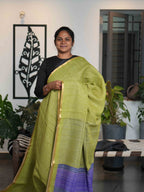 Linen Cotton Sarees Heritage Grace / SKU211 – 5