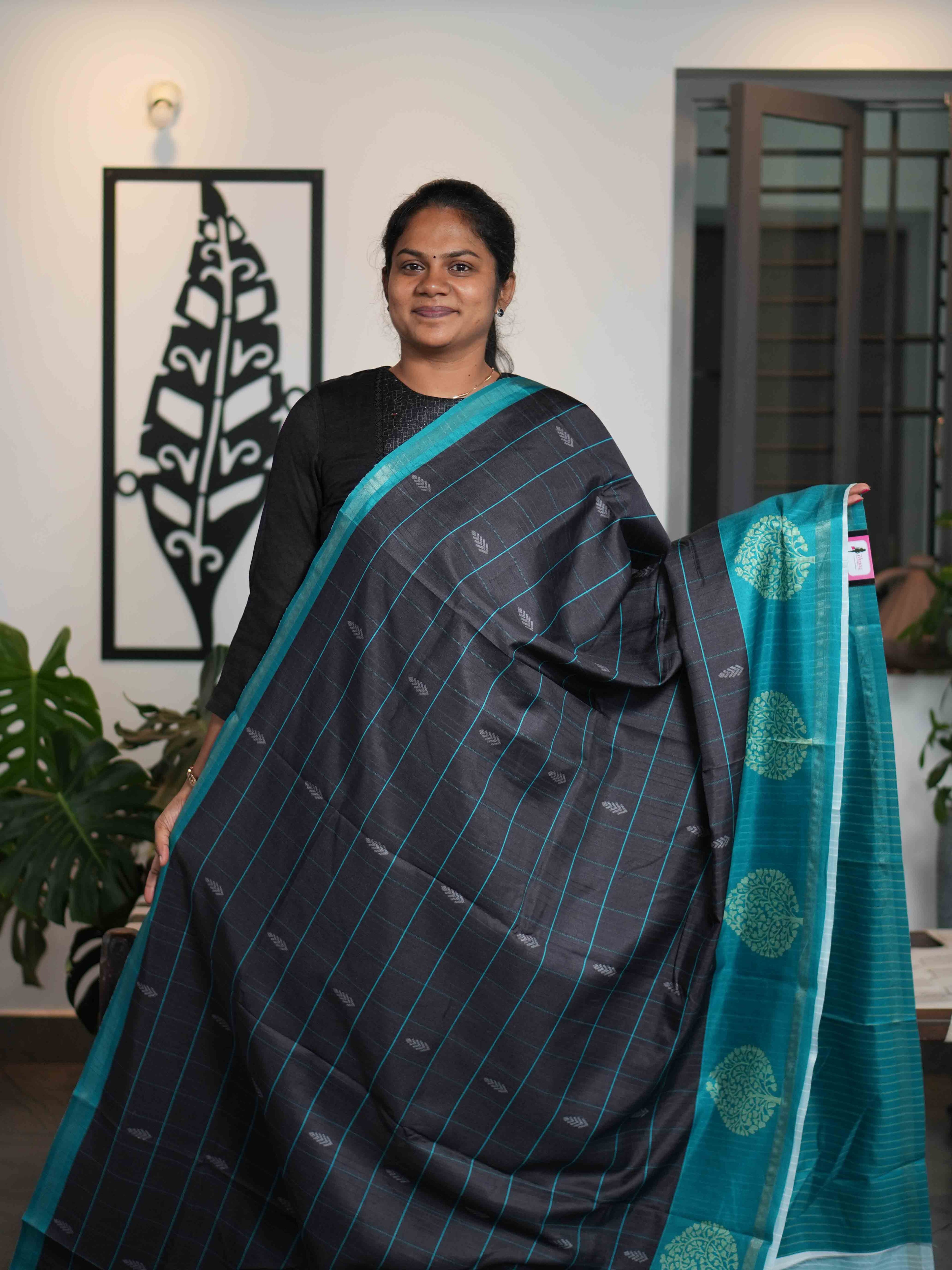 Semi Tussar Sarees Classic Elegance / SKU211 – 16