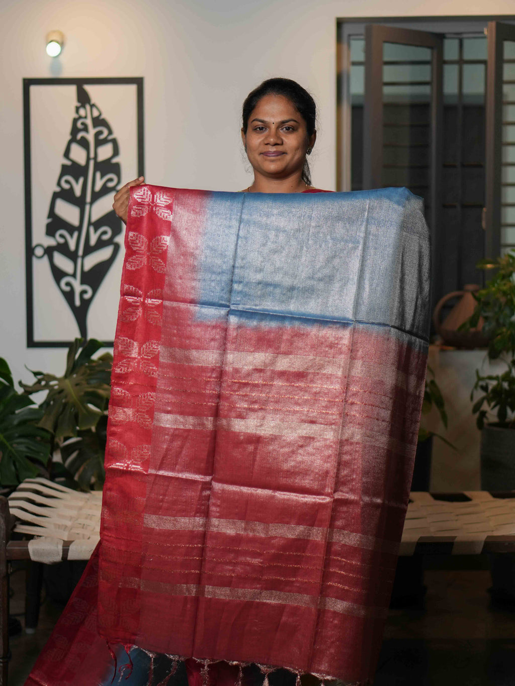 Tissue Staple Sarees Heritage Glow / SKU212 – 7