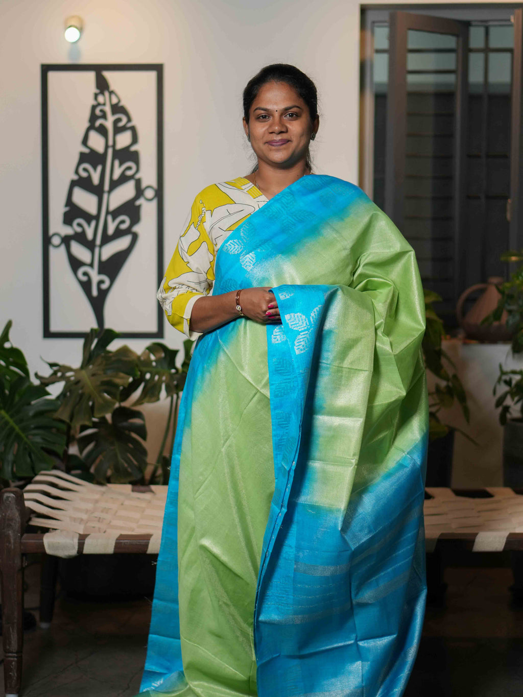 Tissue Staple Sarees Regal Harmony / SKU212 – 9