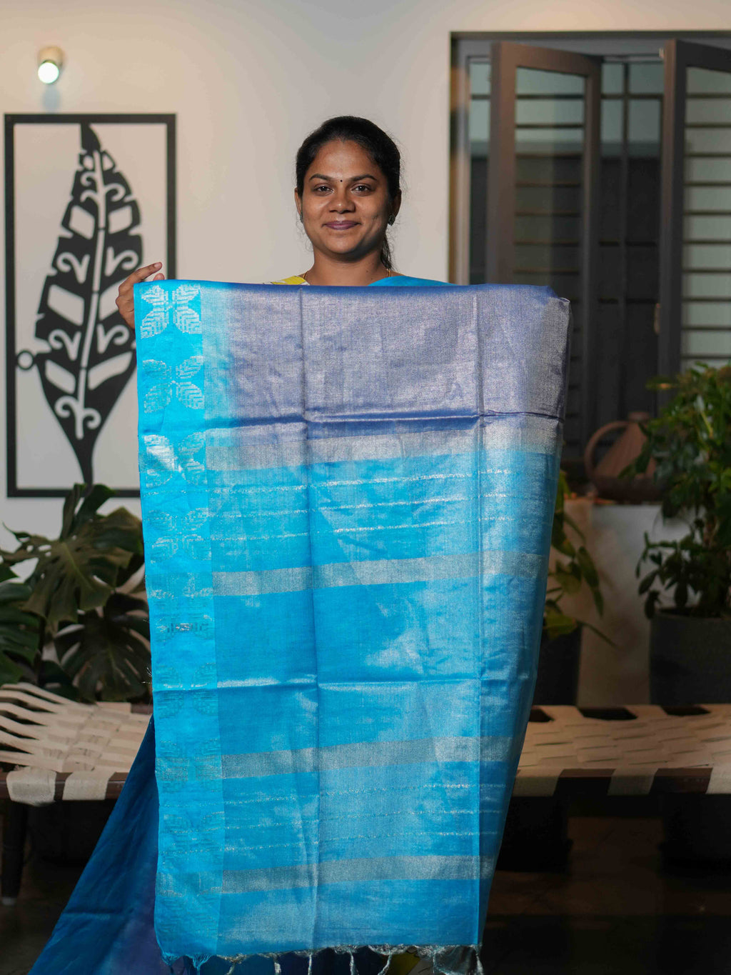 Tissue Staple Sarees Golden Charm / SKU212 – 14