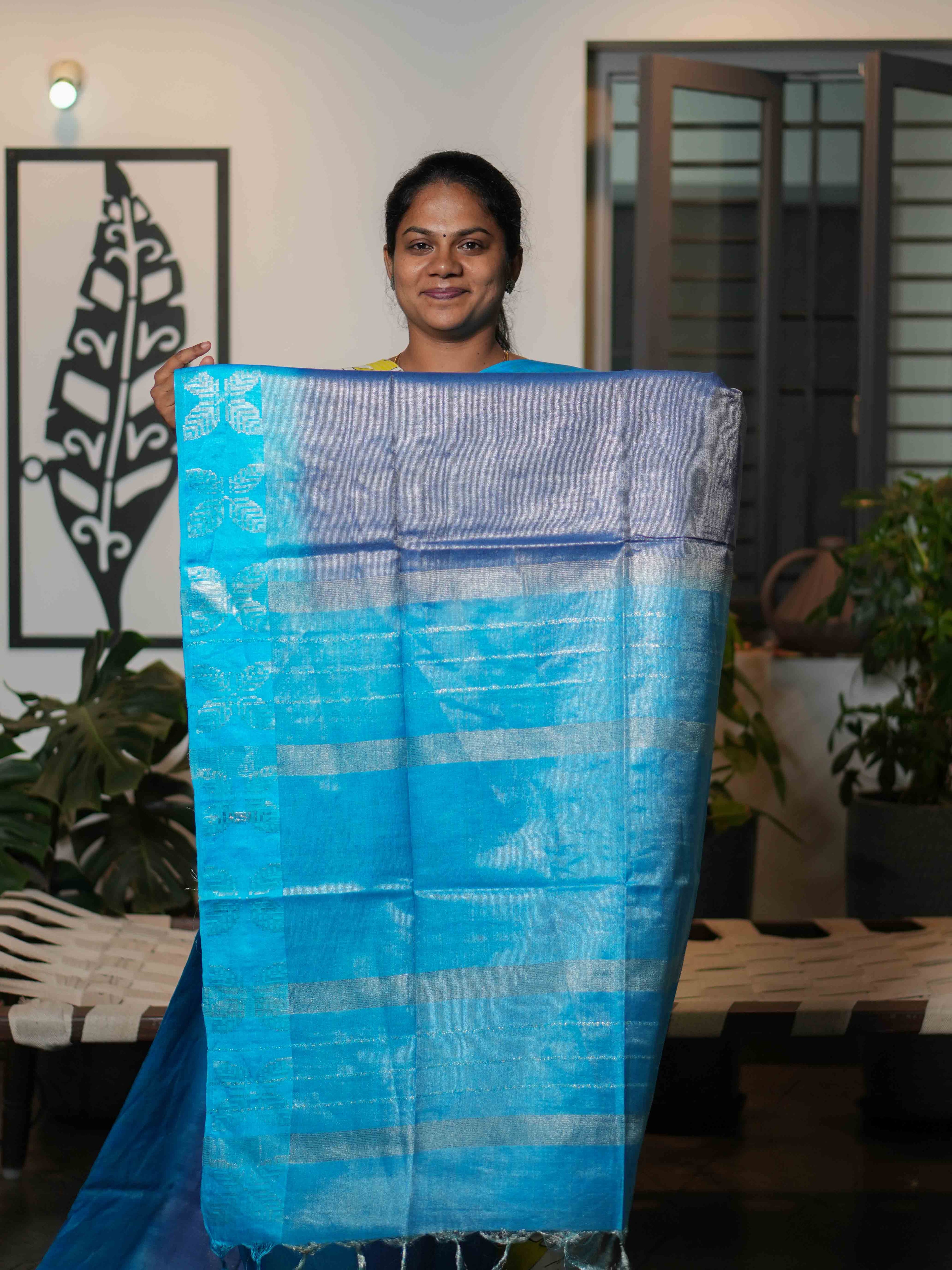 Tissue Staple Sarees Golden Charm / SKU212 – 14